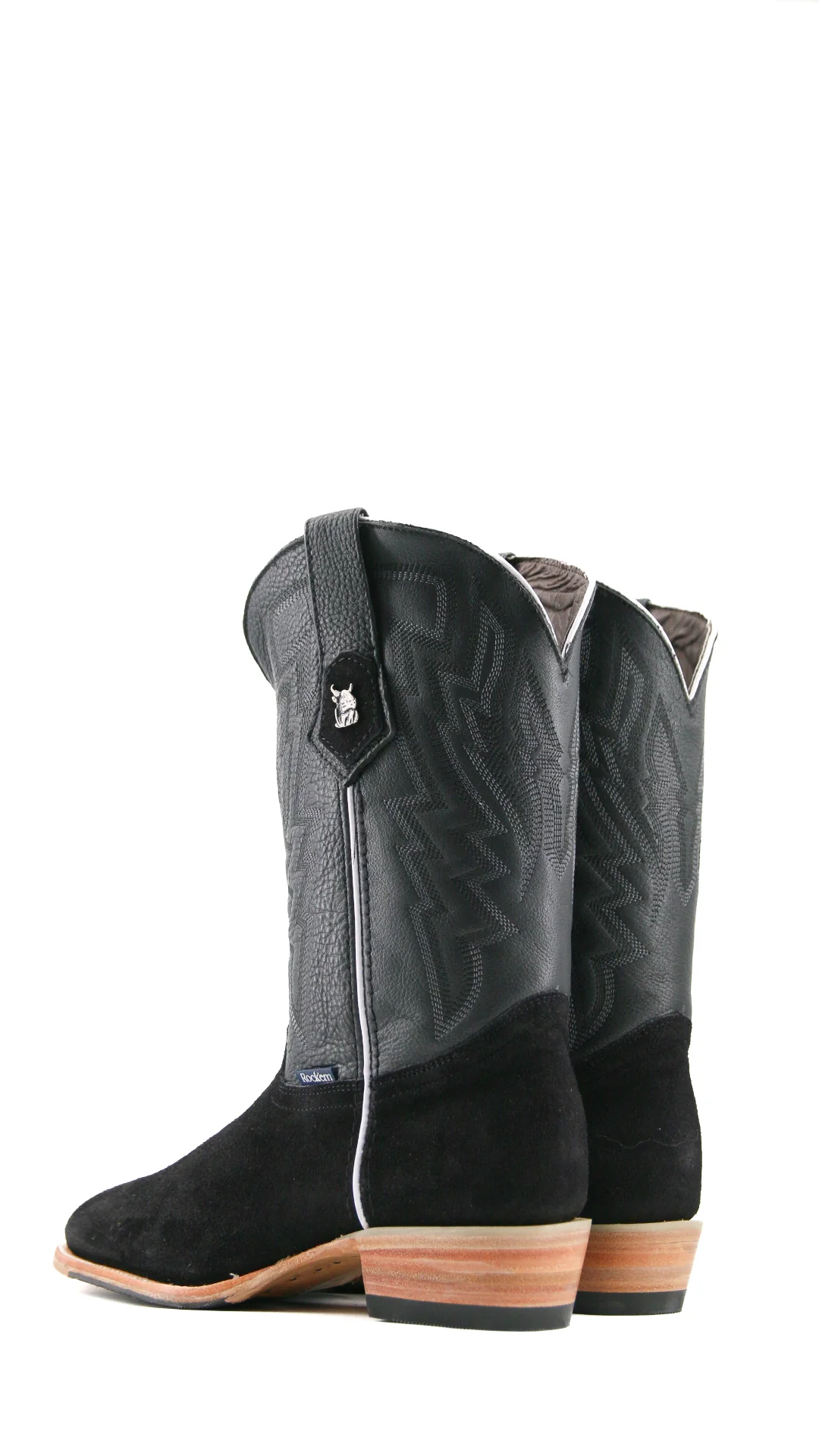Maverick Roughout Round Toe Cowboy Boot - Image 13