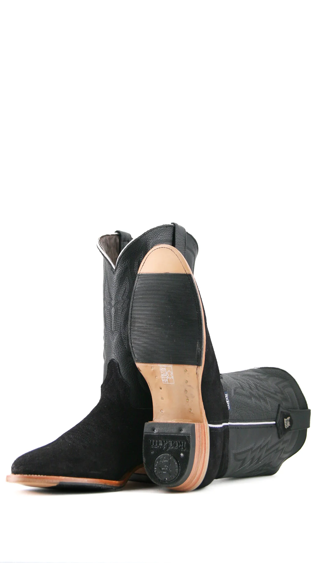 Maverick Roughout Round Toe Cowboy Boot - Image 14