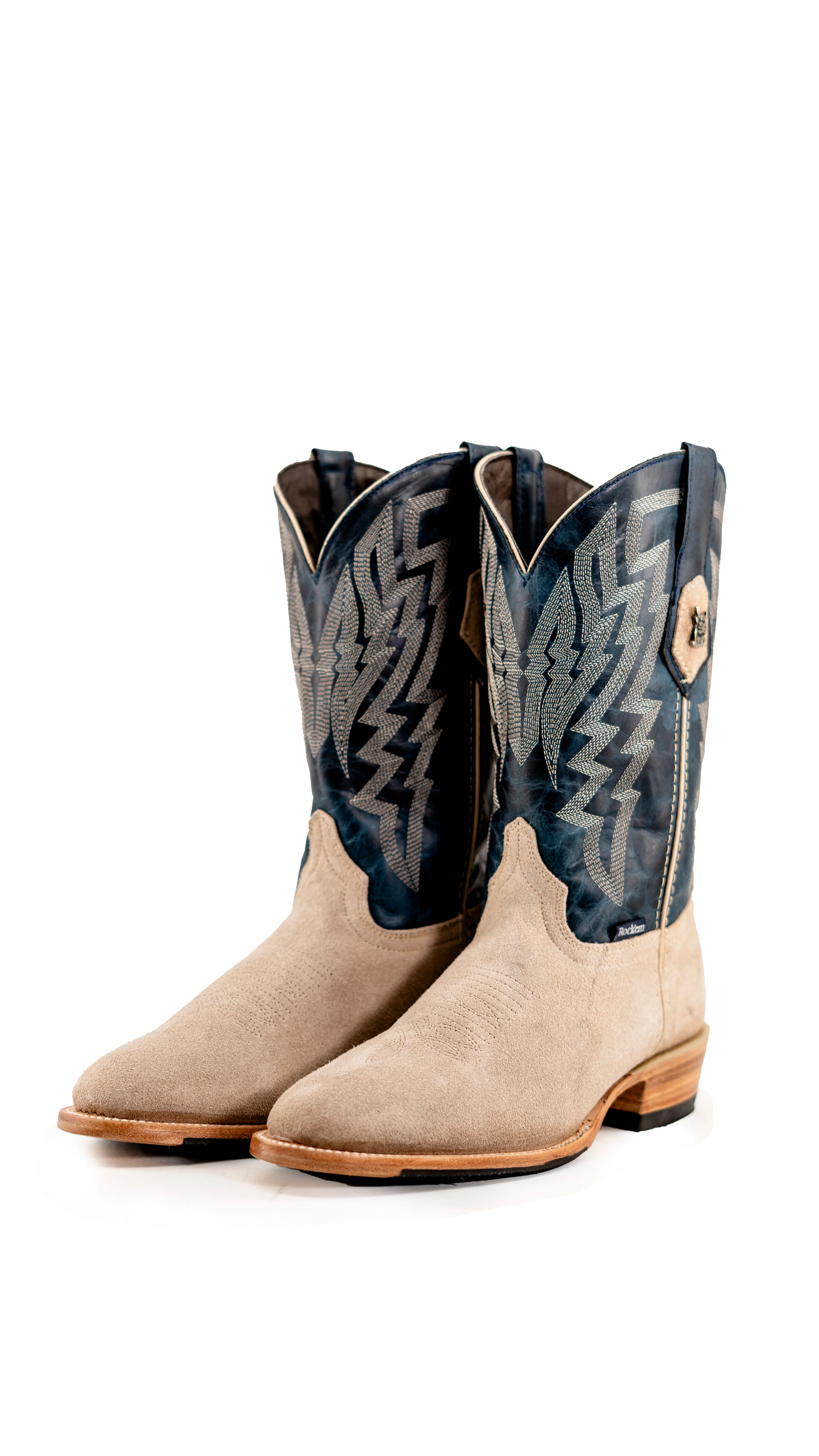 Maverick Roughout Round Toe Cowboy Boot - Image 16