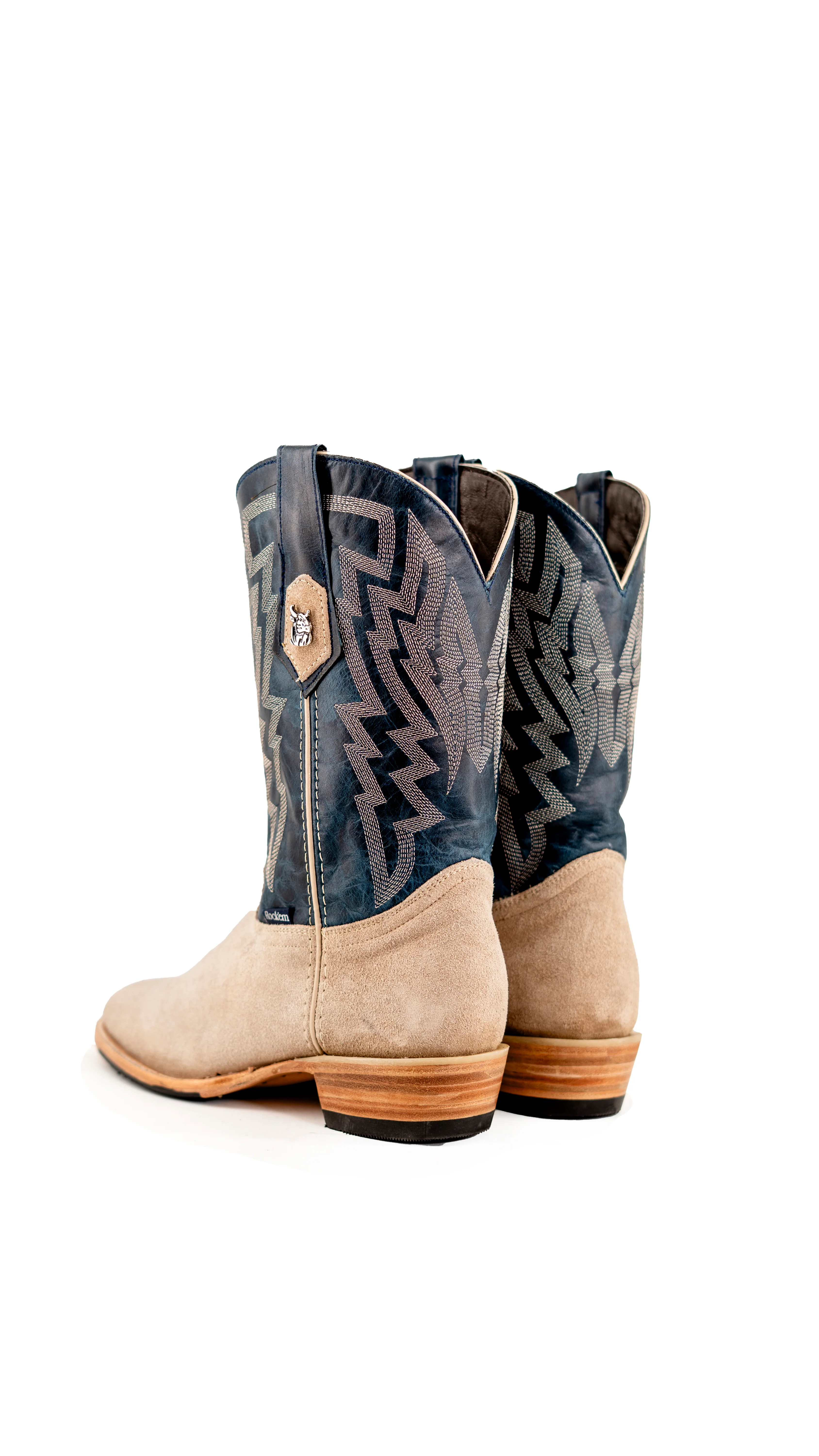 Maverick Roughout Round Toe Cowboy Boot - Image 18