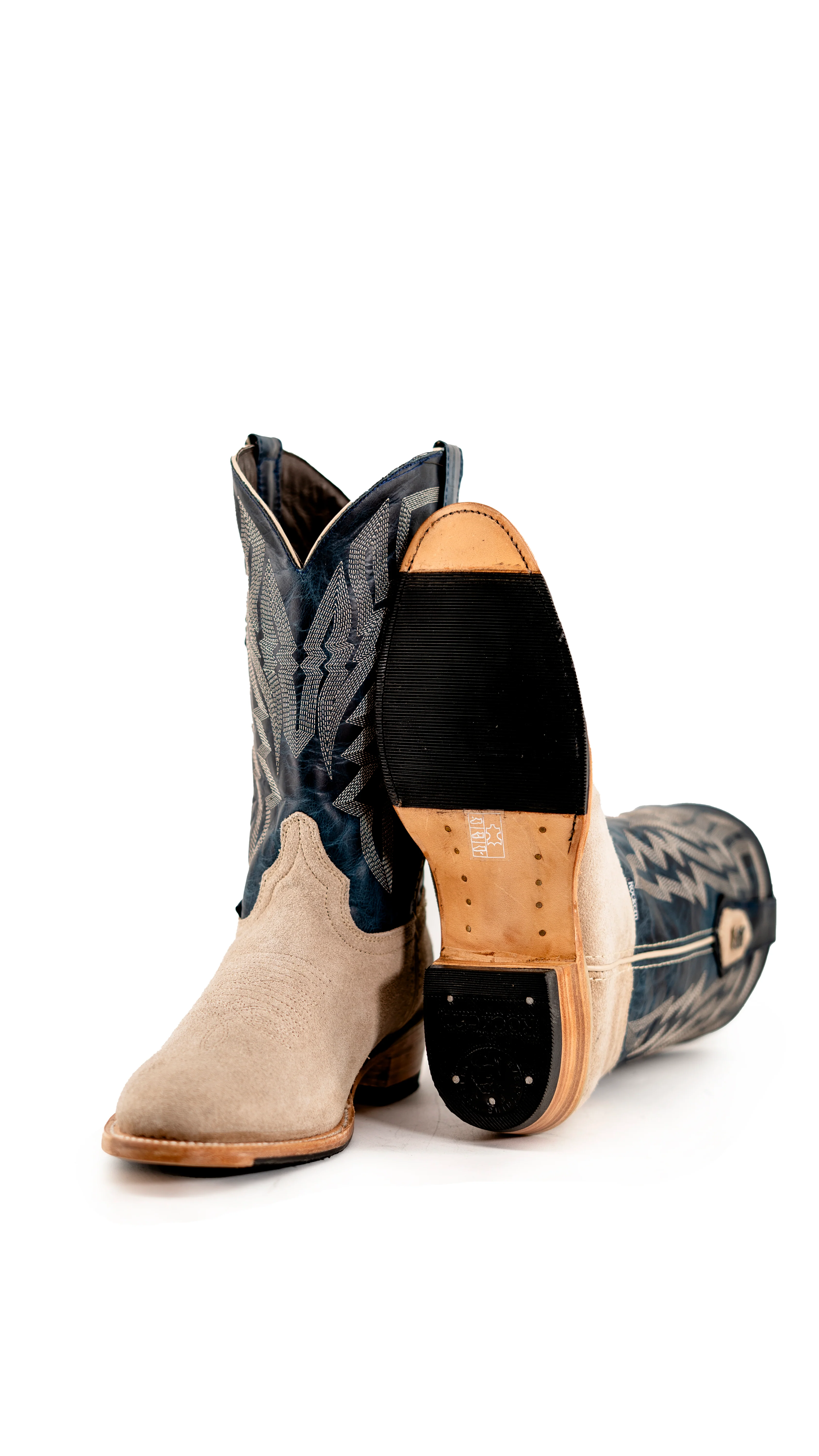 Maverick Roughout Round Toe Cowboy Boot - Image 19