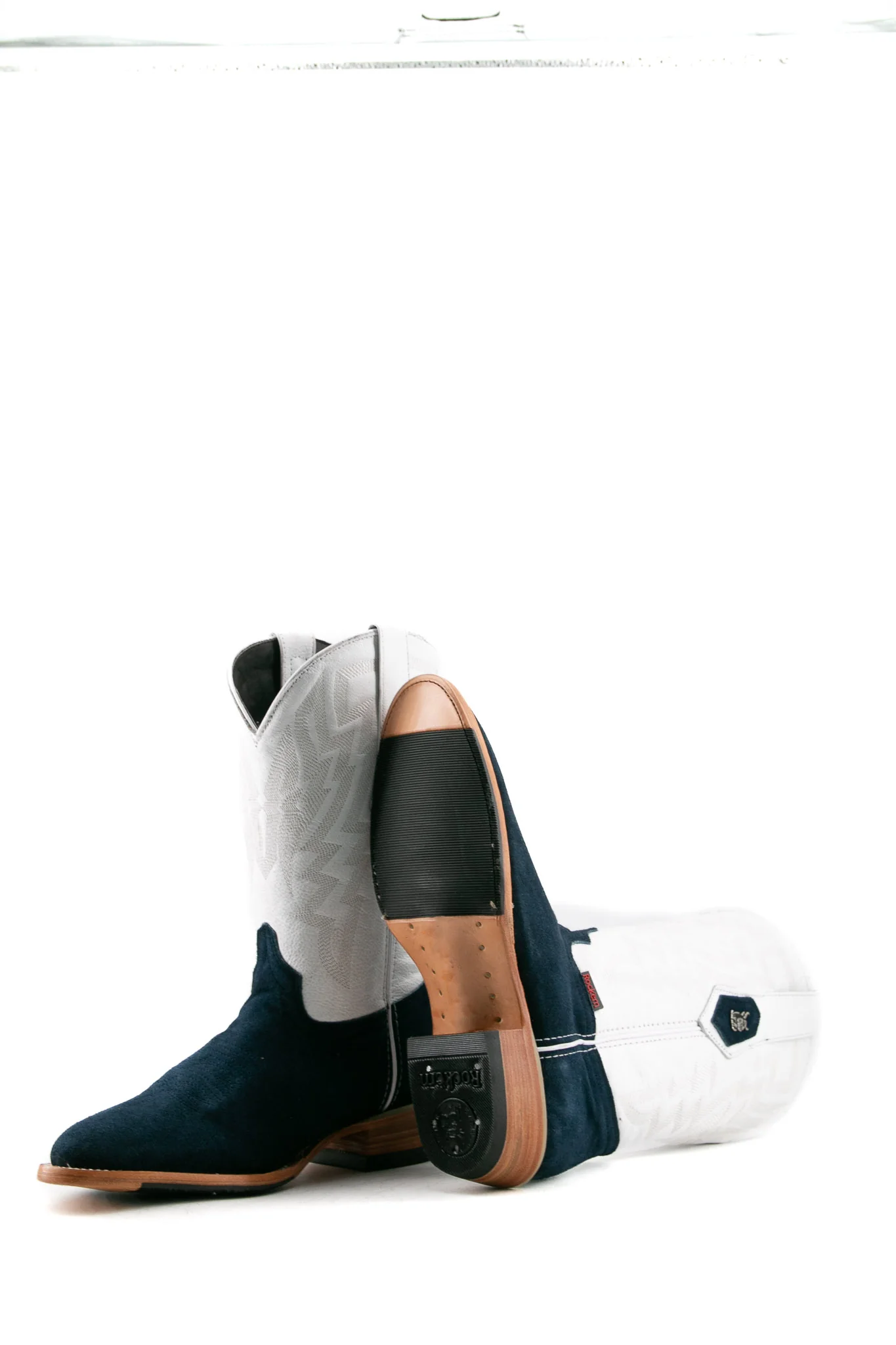 Maverick Roughout Round Toe Cowboy Boot - Image 4