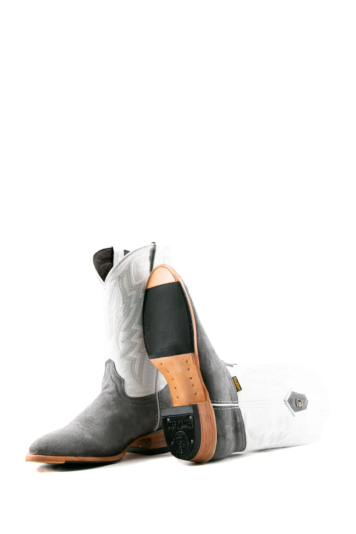 Maverick Roughout Round Toe Cowboy Boot - Image 9