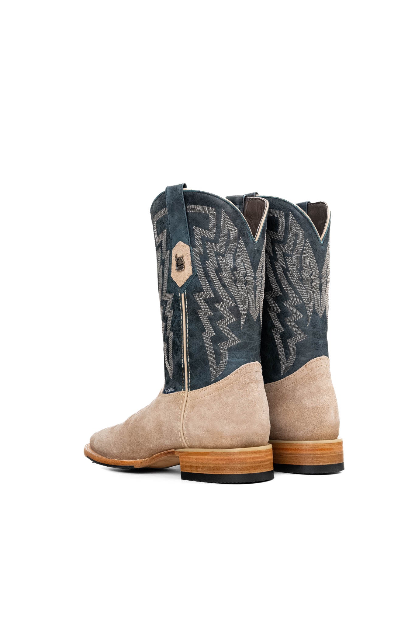 Maverick Roughout Square Toe Cowboy Boot - Image 13