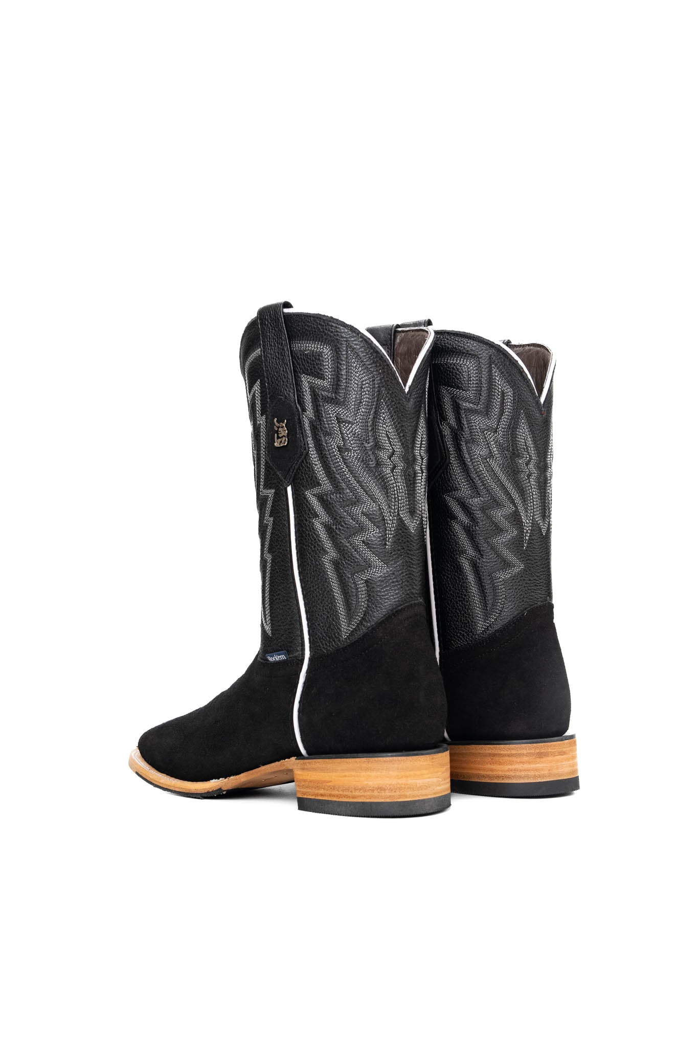 Maverick Roughout Square Toe Cowboy Boot - Image 18