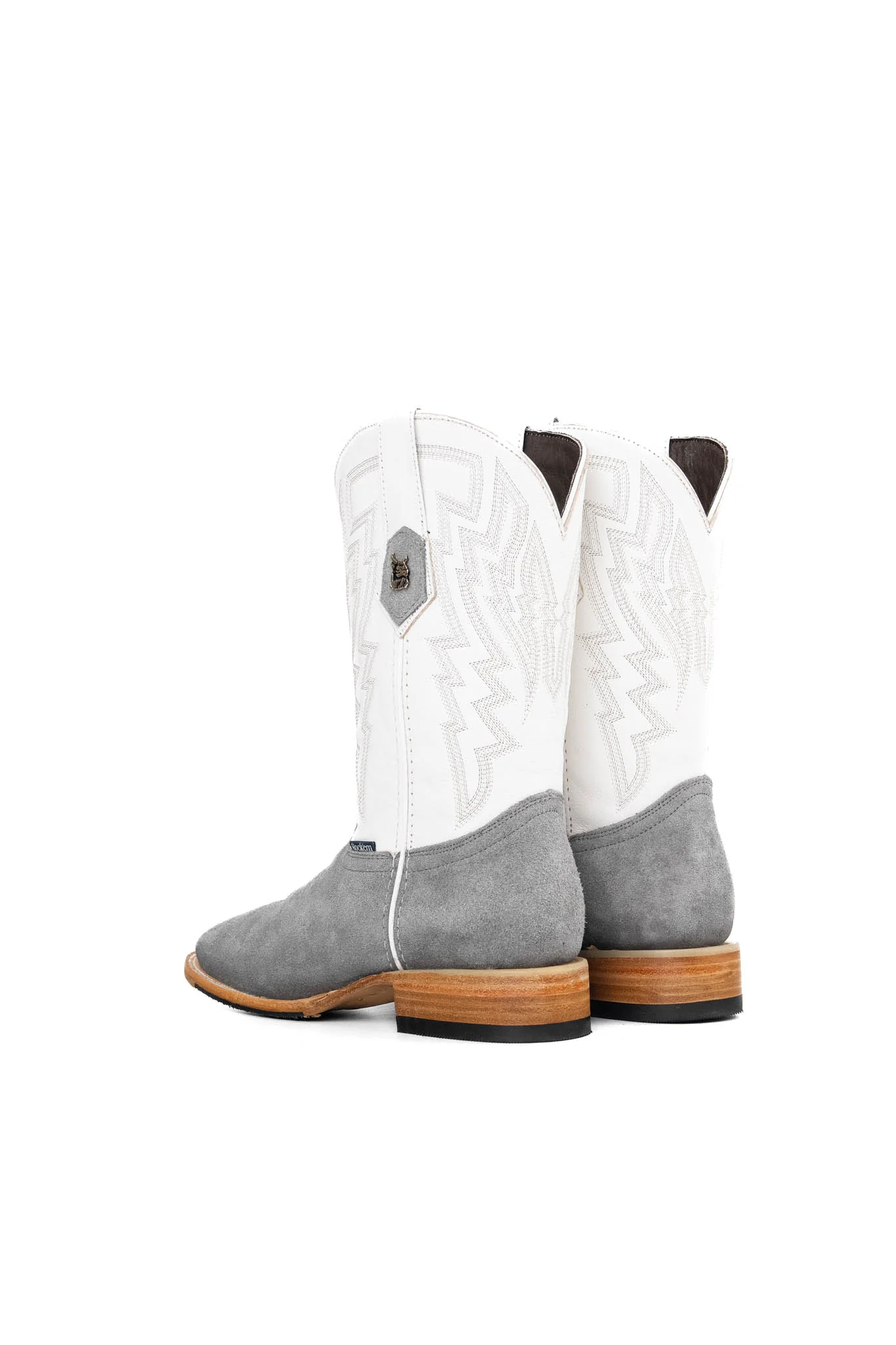 Maverick Roughout Square Toe Cowboy Boot - Image 3