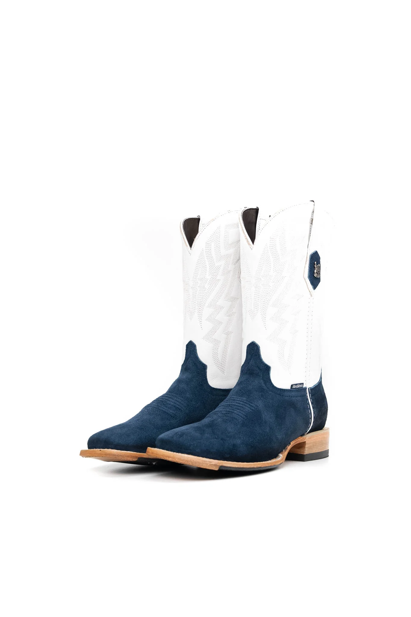 Maverick Roughout Square Toe Cowboy Boot - Image 6