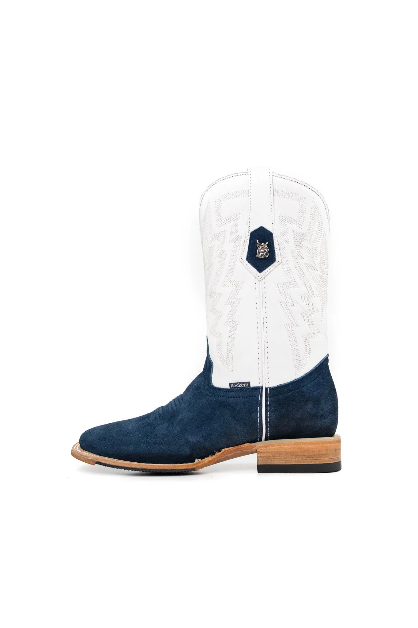 Maverick Roughout Square Toe Cowboy Boot - Image 7