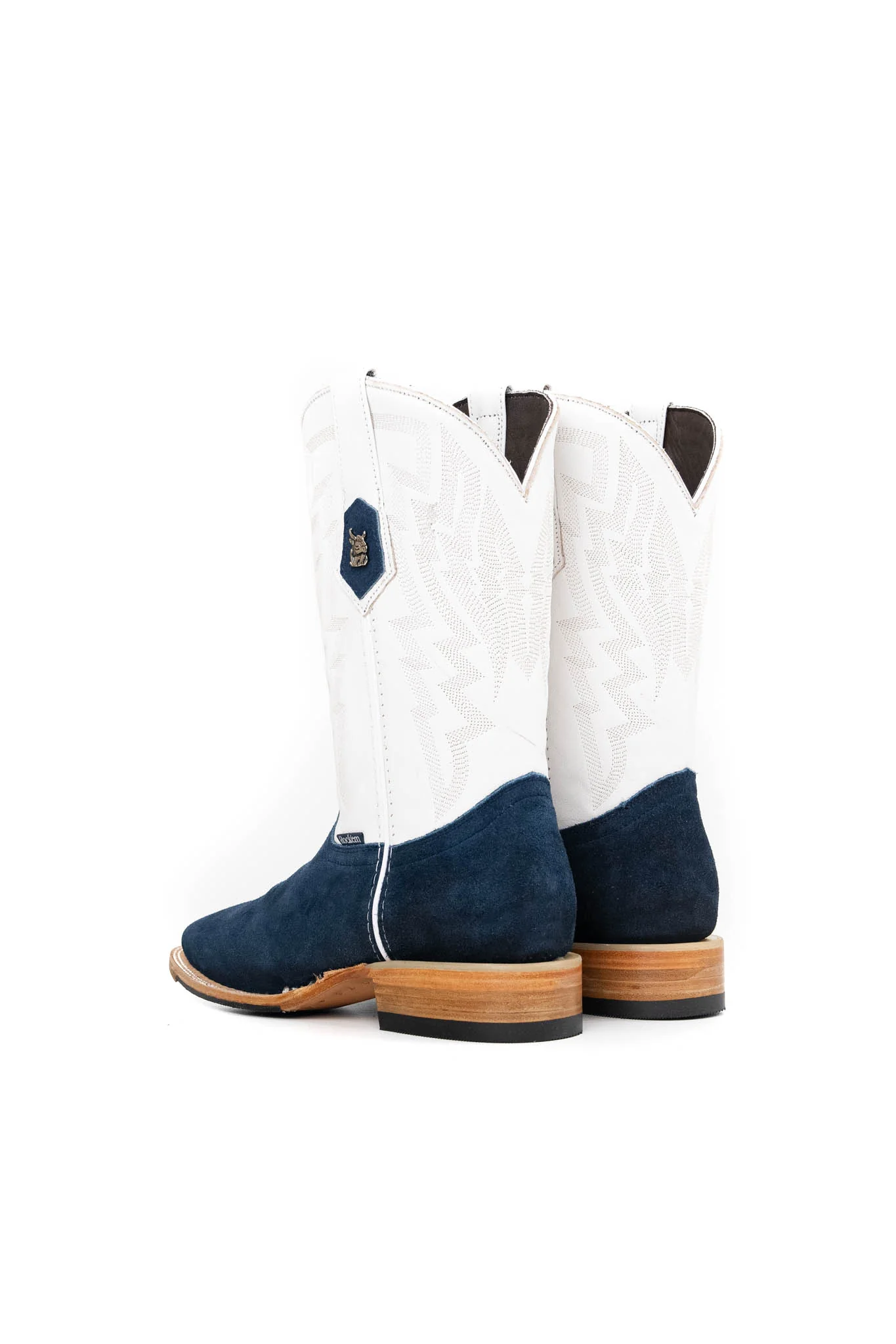 Maverick Roughout Square Toe Cowboy Boot - Image 8