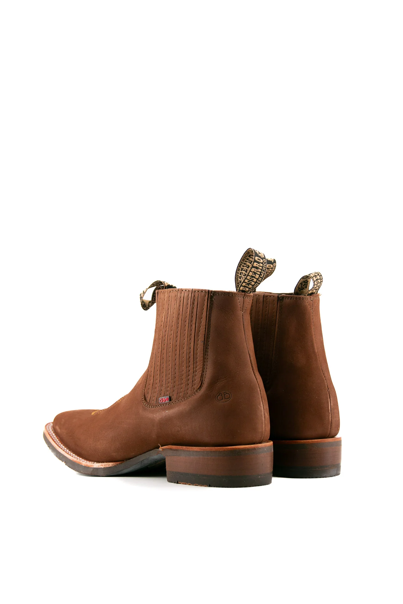 Bessero Rubber Nobuck Square Toe Men's Ankle Boot - Image 18