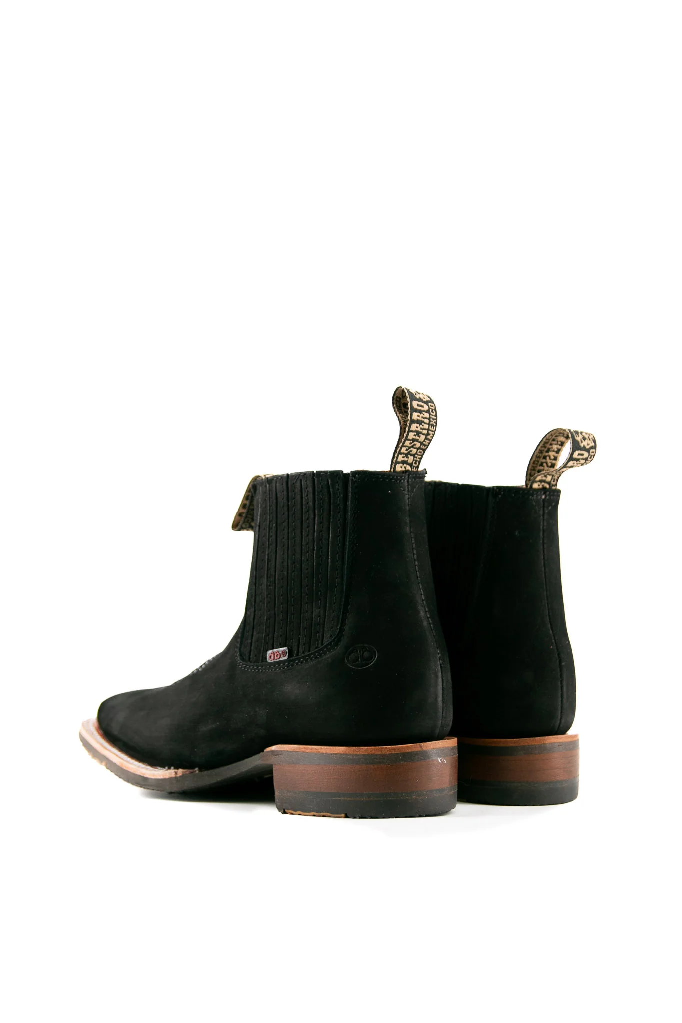 Bessero Rubber Nobuck Square Toe Men's Ankle Boot - Image 23