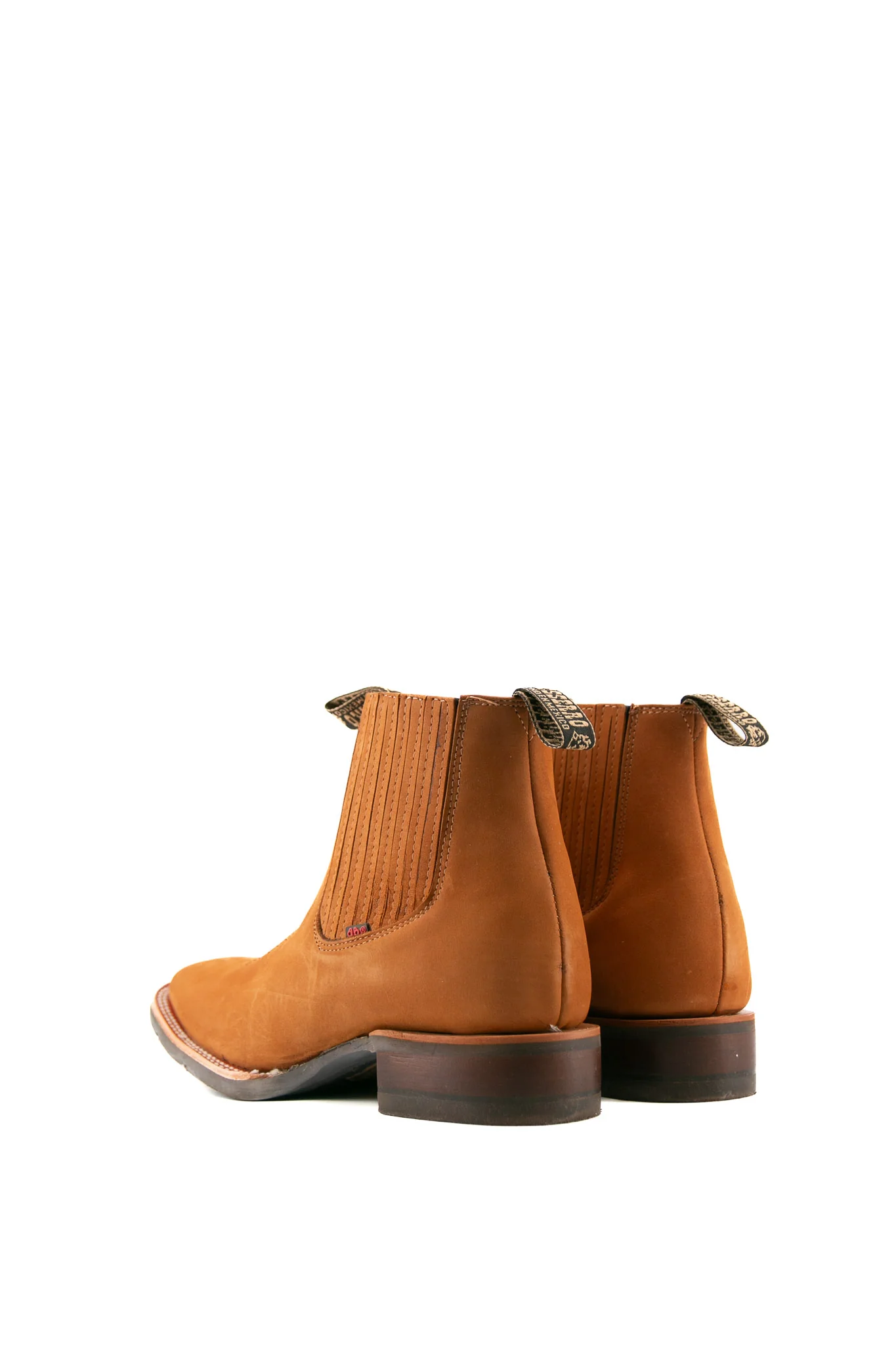 Bessero Rubber Nobuck Square Toe Men's Ankle Boot - Image 3
