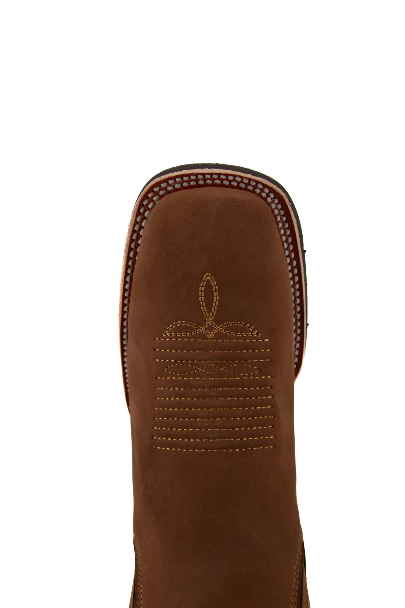 Bessero Rubber Nobuck Square Toe Men's Ankle Boot - Image 30