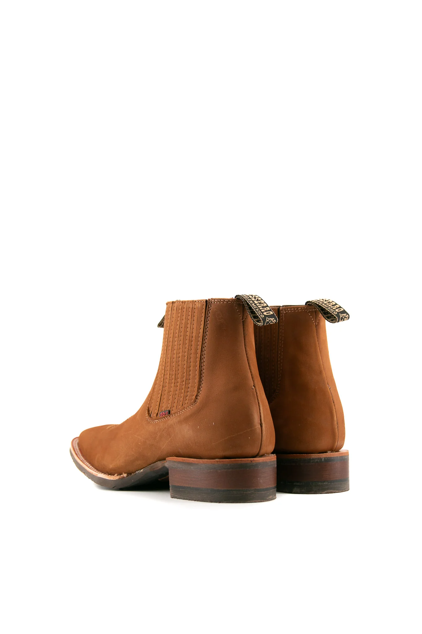 Bessero Rubber Nobuck Square Toe Men's Ankle Boot - Image 8