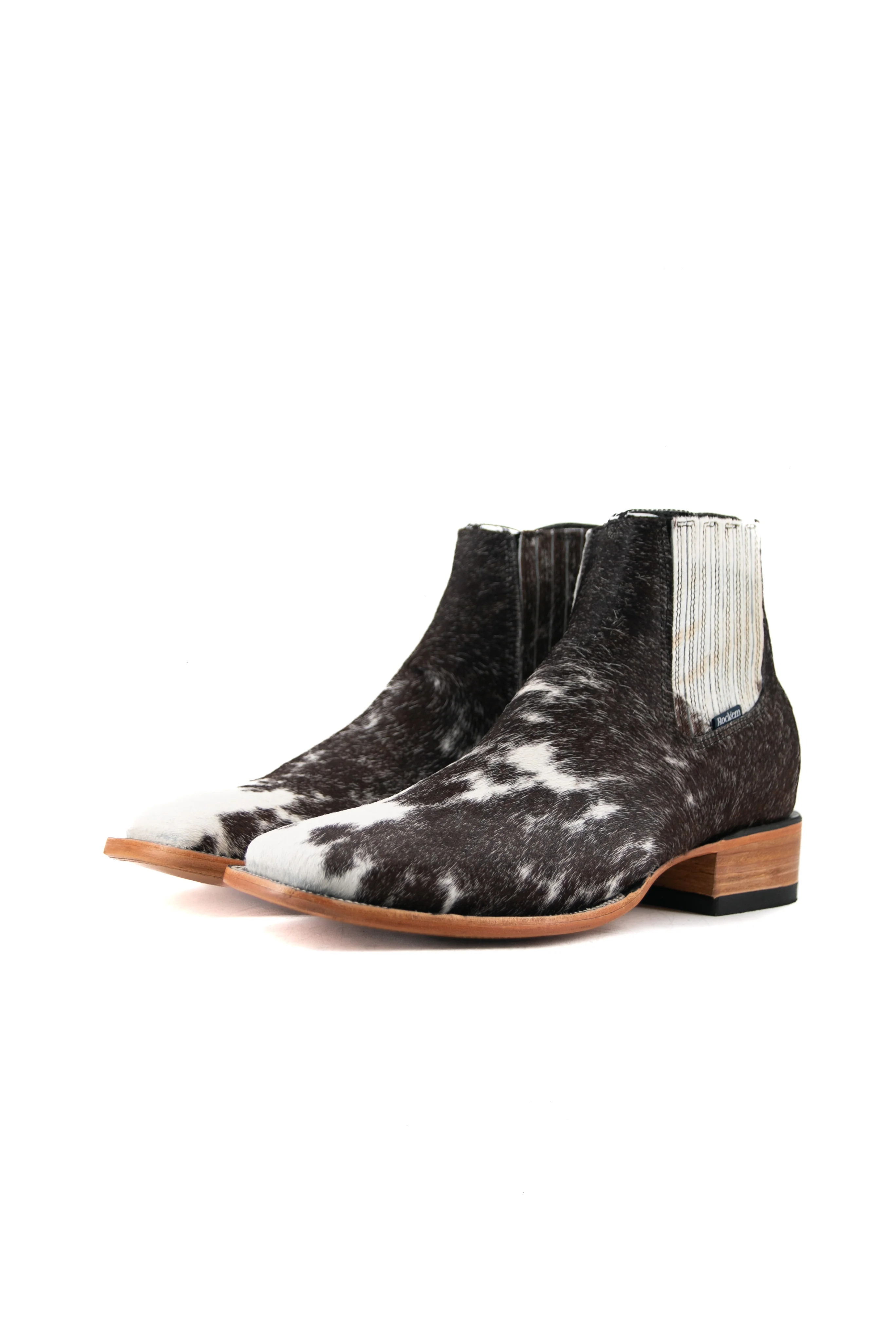 Men's Cowhide Square Toe Ankle Boot  Size 12 Box OM159