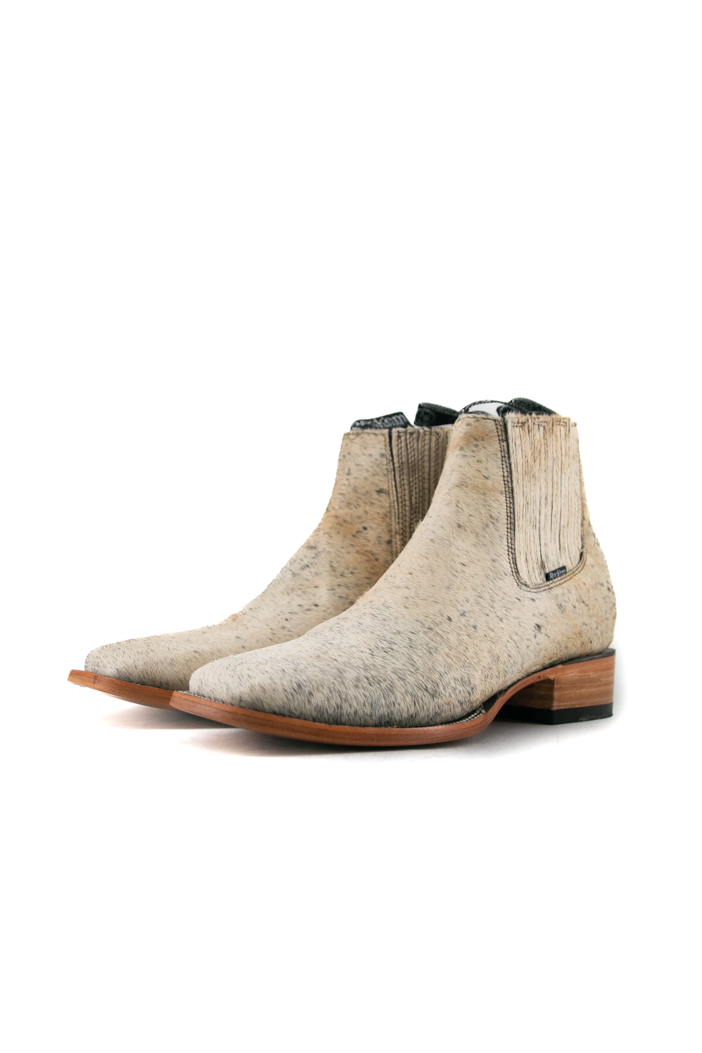 Men's Cowhide Square Toe Ankle Boot  Size 12 Box OM167 - Image 2