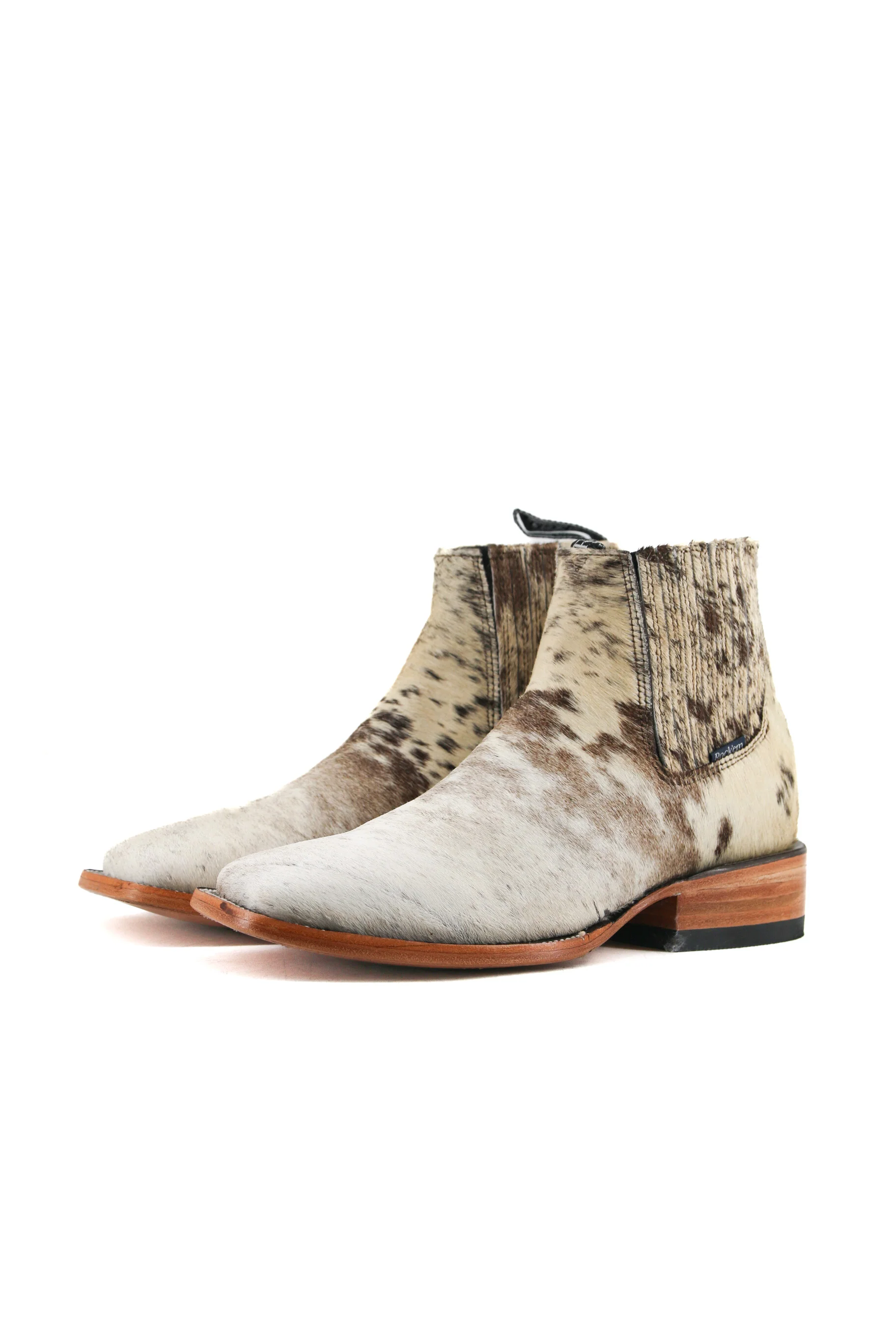 Men's Cowhide Square Toe Ankle Boot  Size 6.5 Box OM11