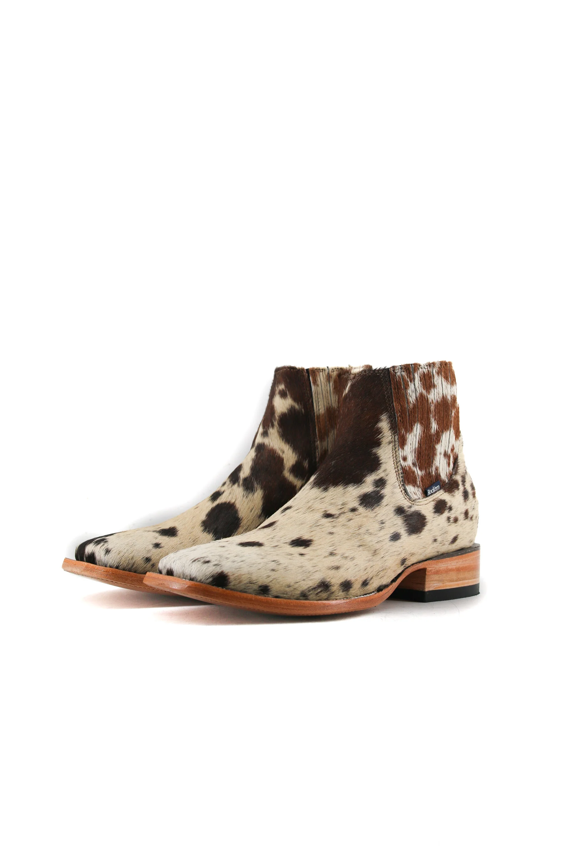 Men's Cowhide Square Toe Ankle Boot  Size 9 Box OM88