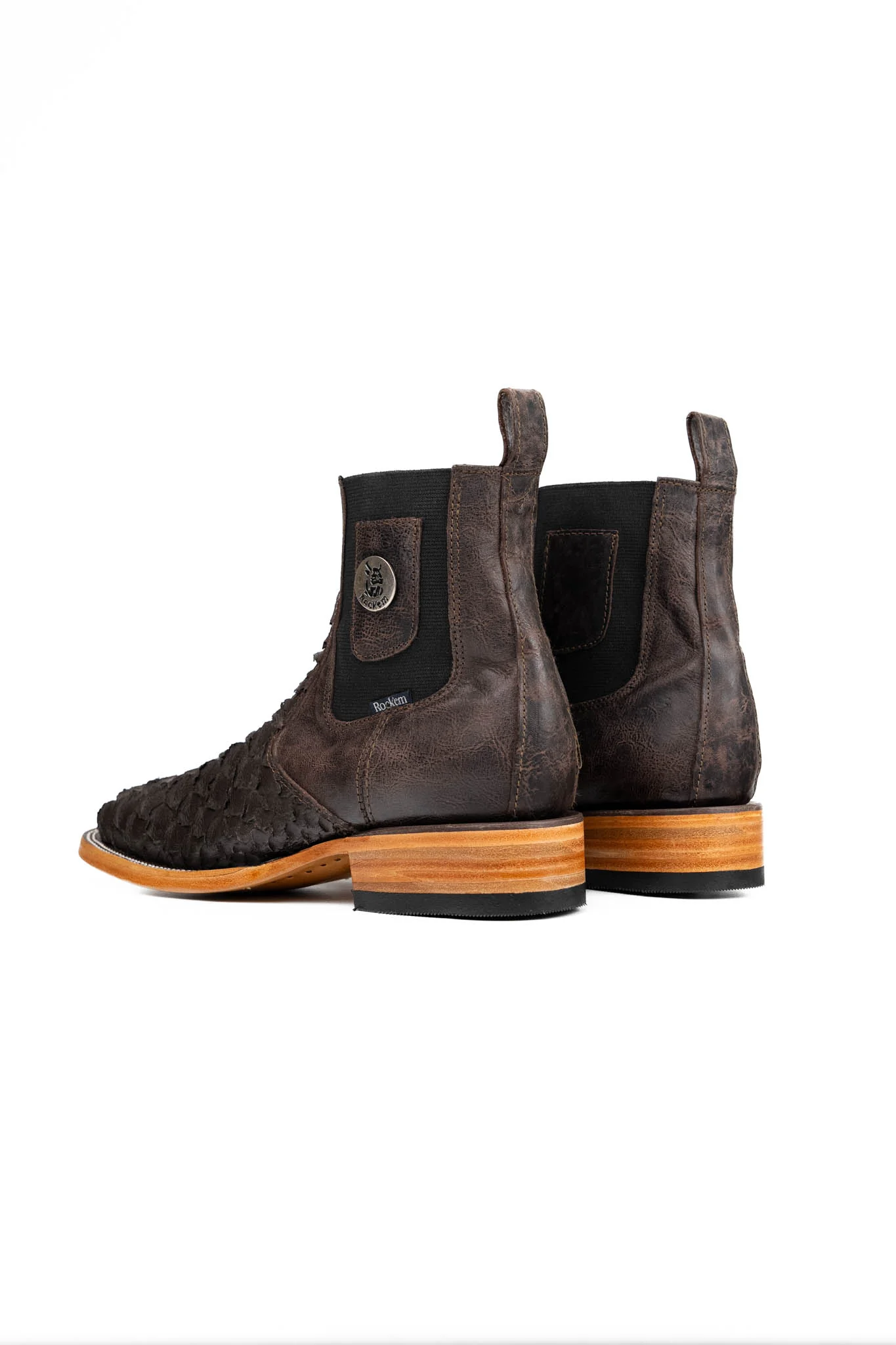 Clon Python Square Toe Ankle Boot - Image 3