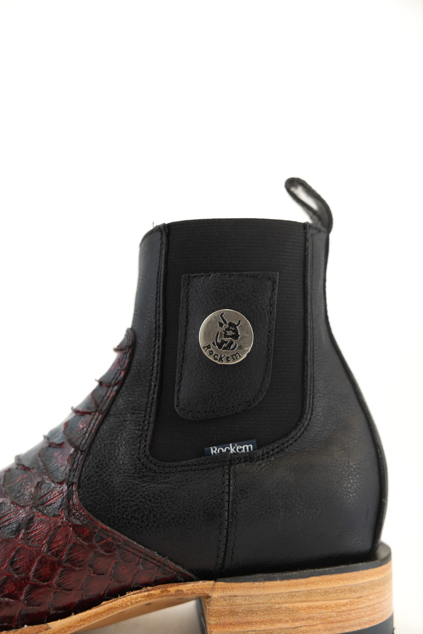 Clon Python Square Toe Ankle Boot - Image 32