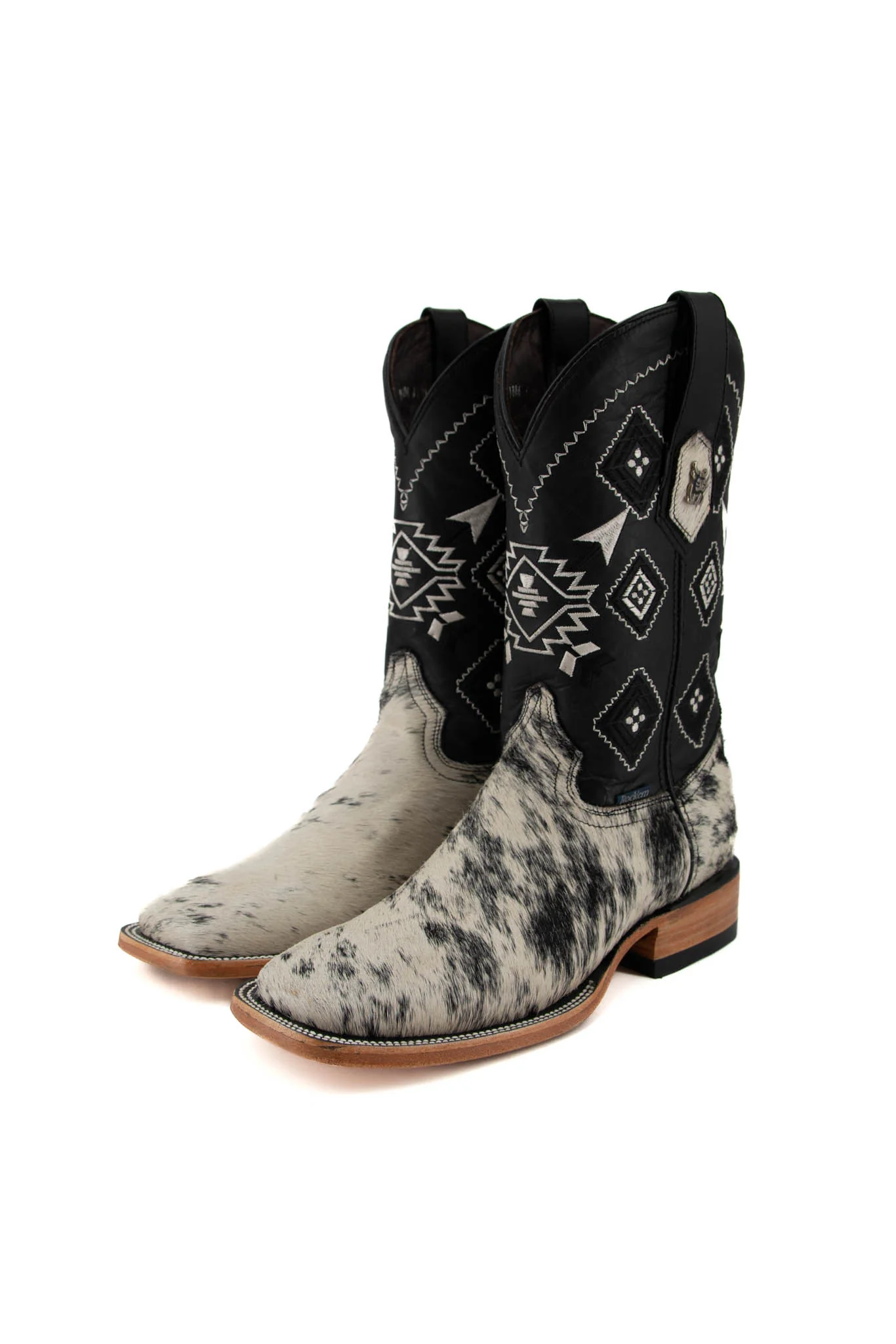 Men's Size 6 Cowhide Cowboy Boots - Image 10