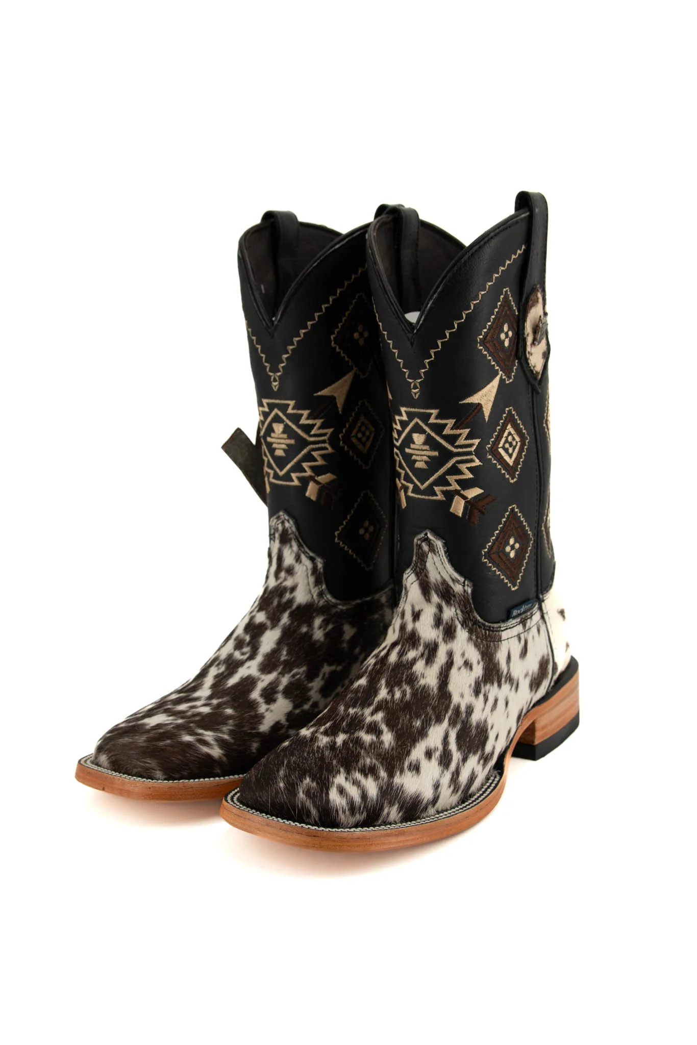 Men's Size 6 Cowhide Cowboy Boots - Image 8