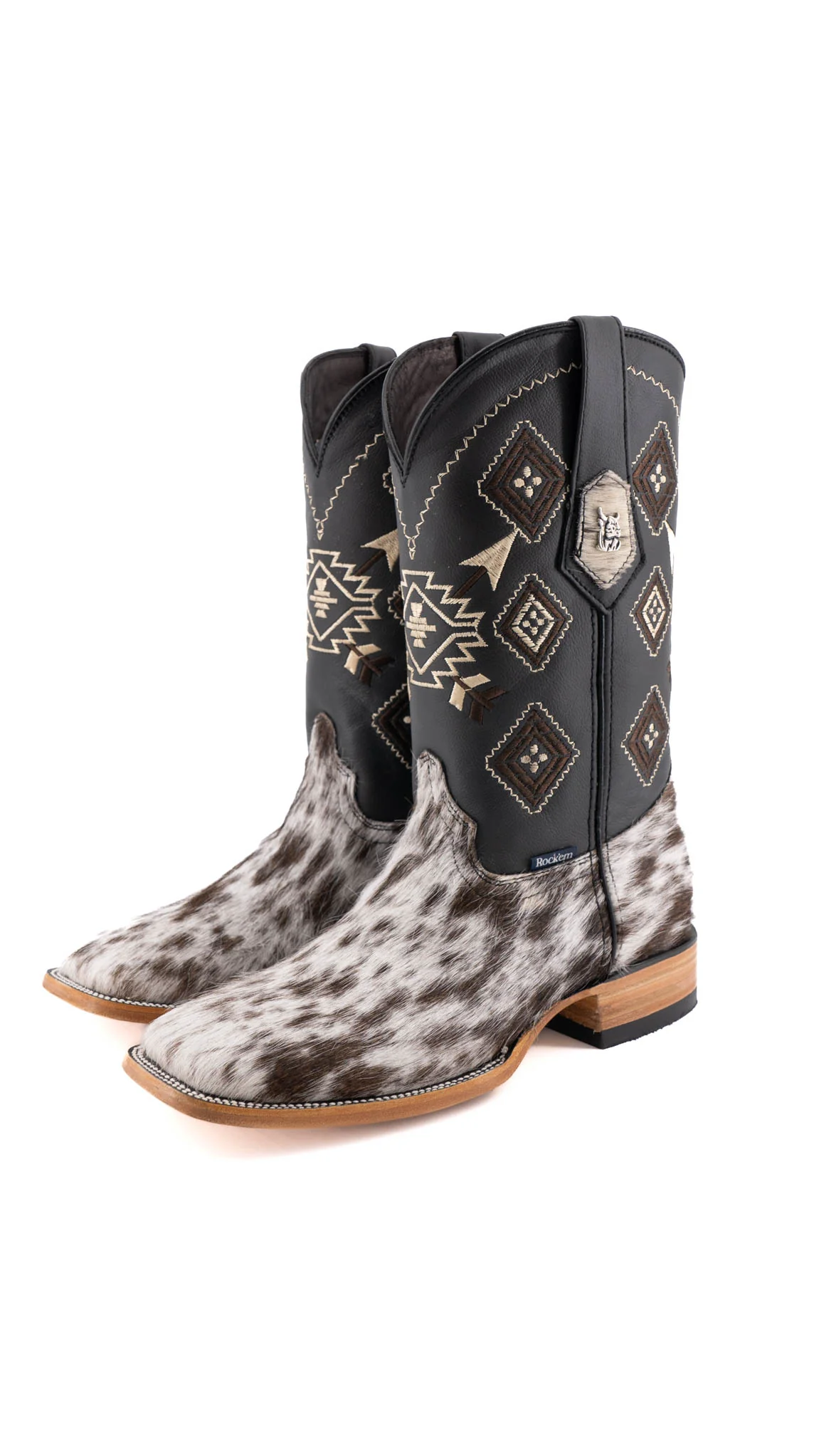 Men's Size 7 Cowhide Boots - Image 10