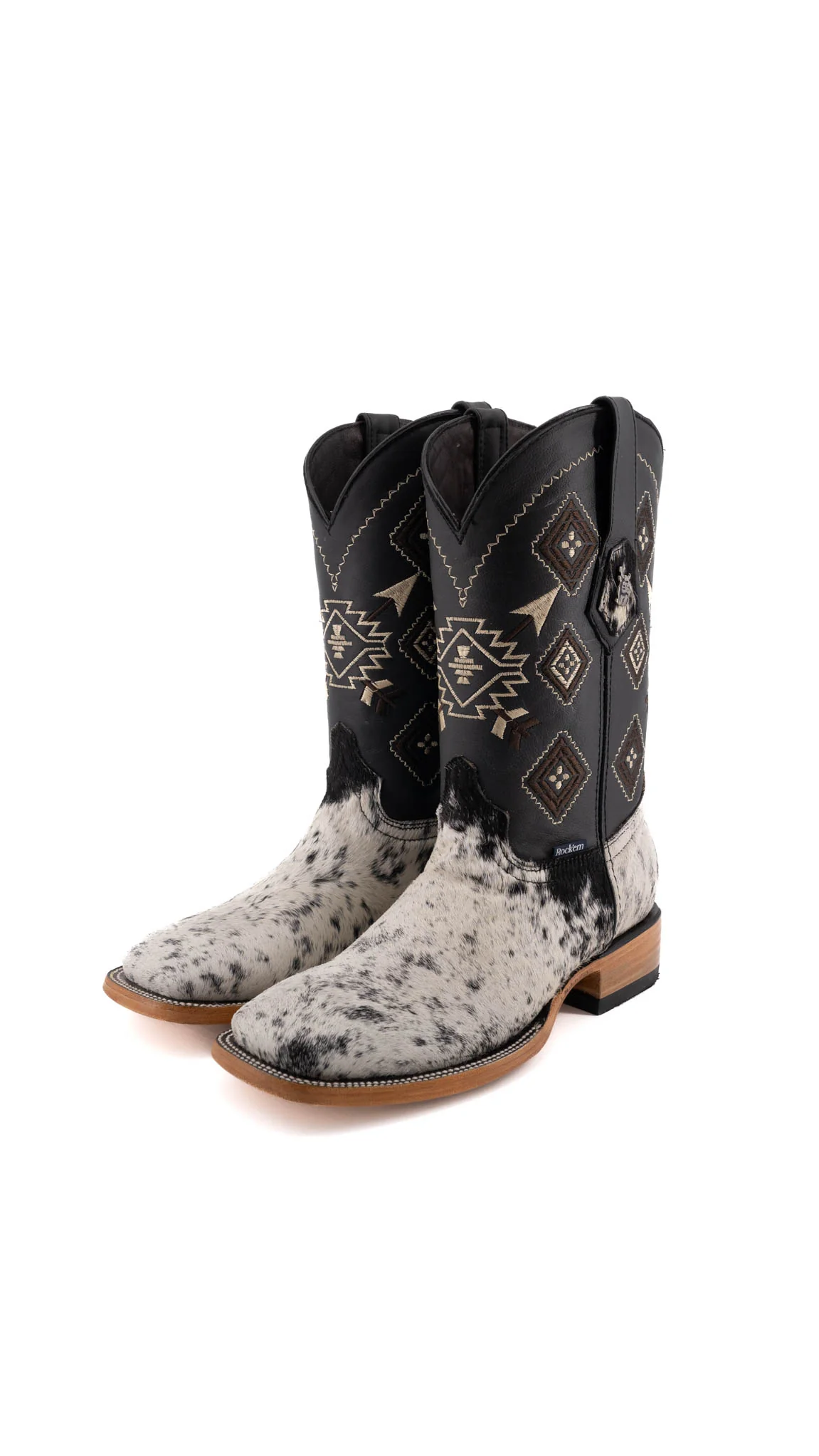 Men's Size 7 Cowhide Boots - Image 12