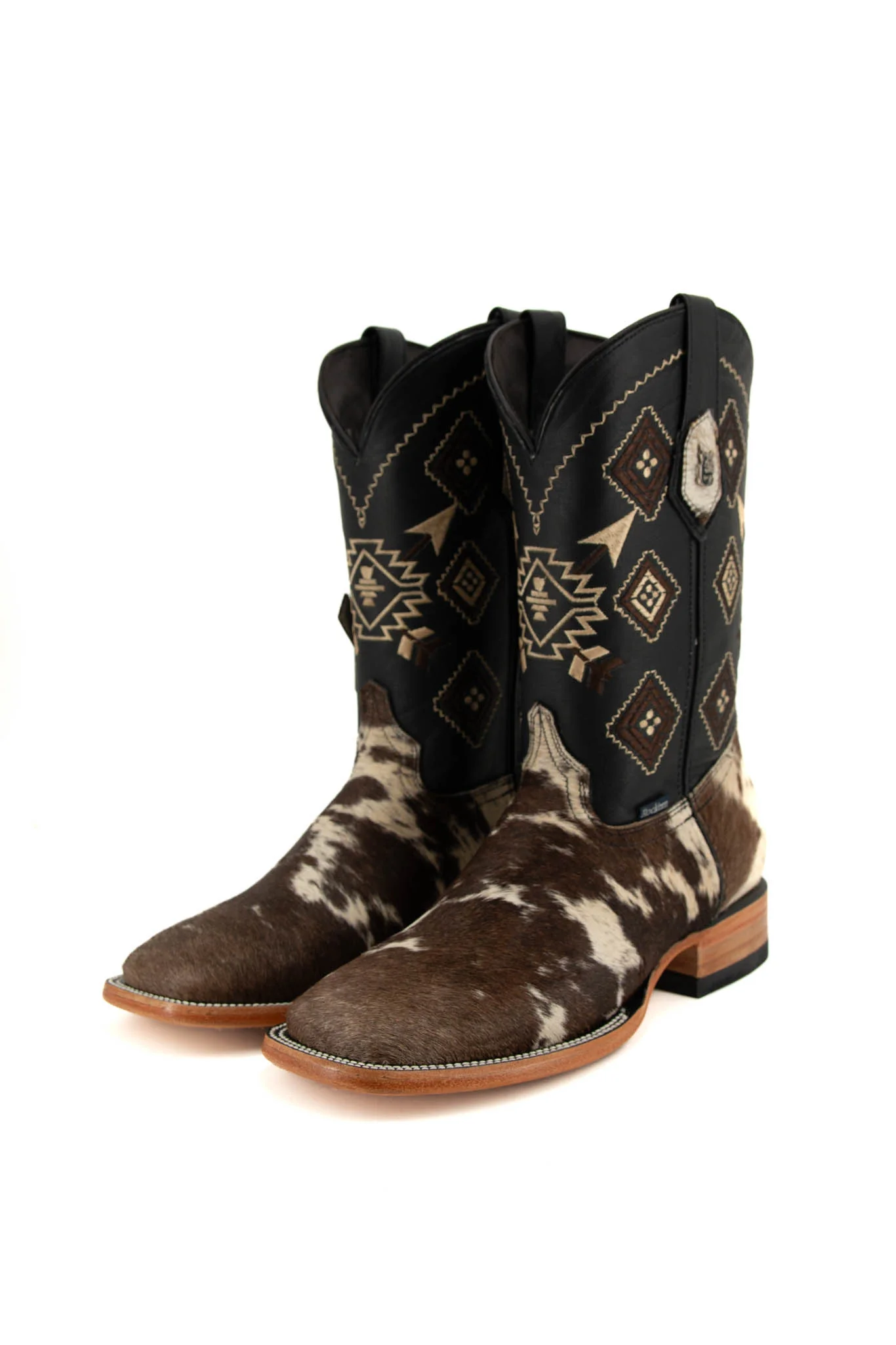 Men's Size 7 Cowhide Boots - Image 6