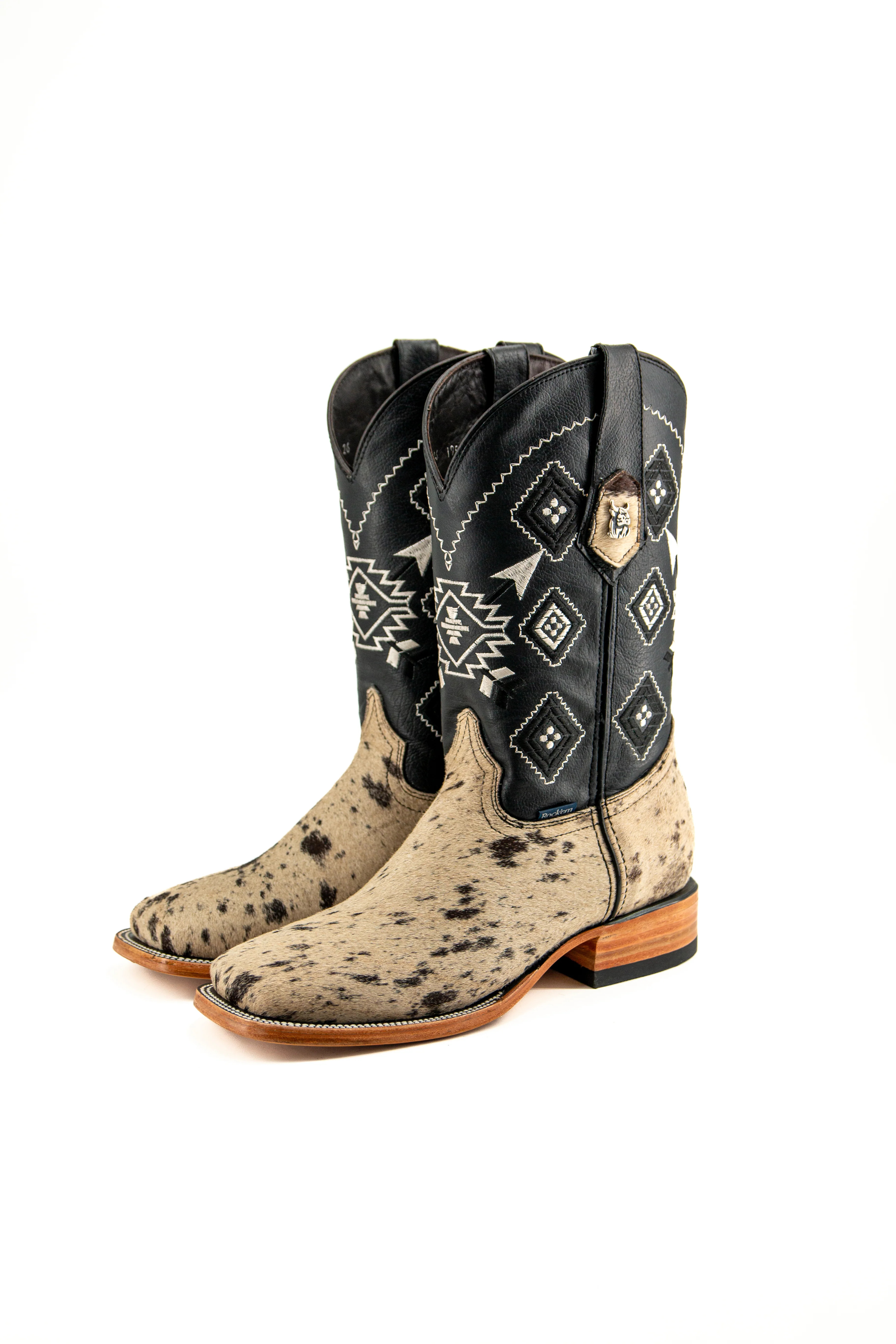 Men's Size 7 Cowhide Boots - Image 8