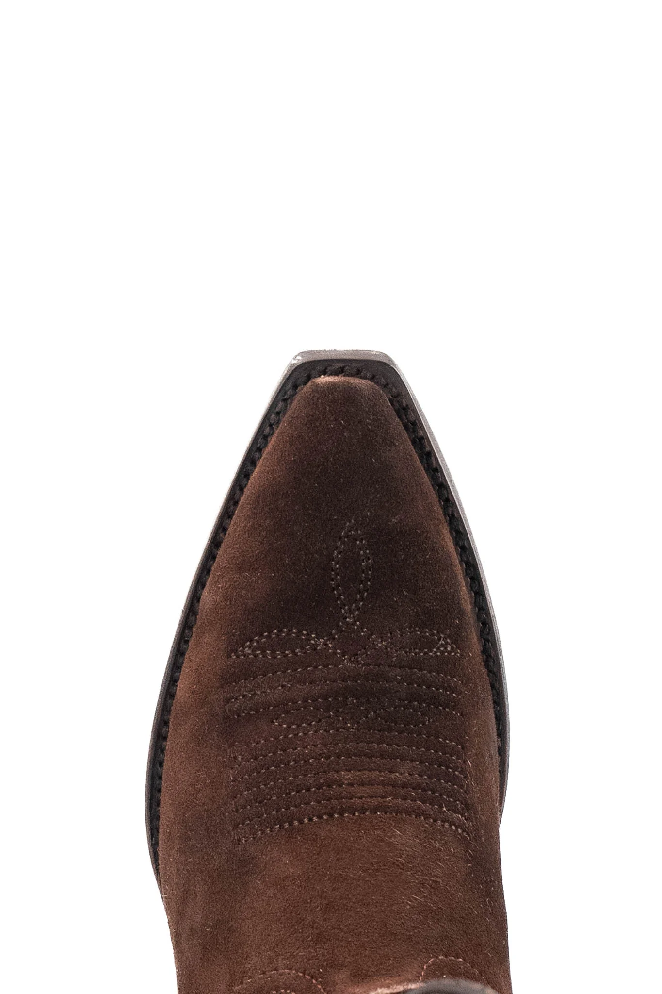 Mia Roughout Wide Calf Snip Toe Cowgirl Boot - Image 6