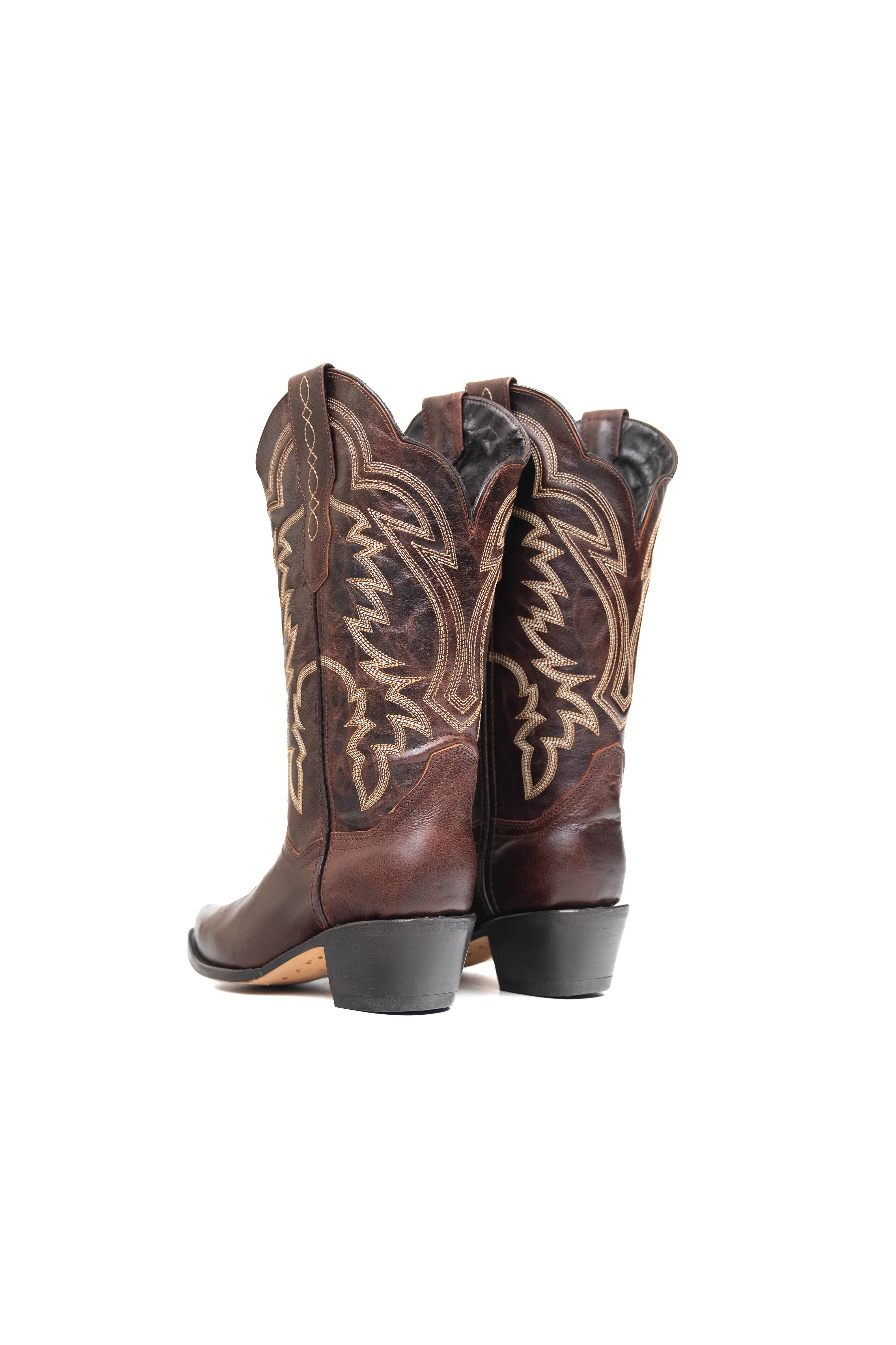 Mia Wide Calf Snip Toe Cowgirl Boot - Image 15