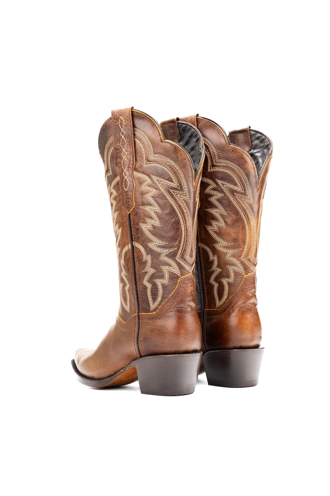 Mia Wide Calf Snip Toe Cowgirl Boot - Image 9