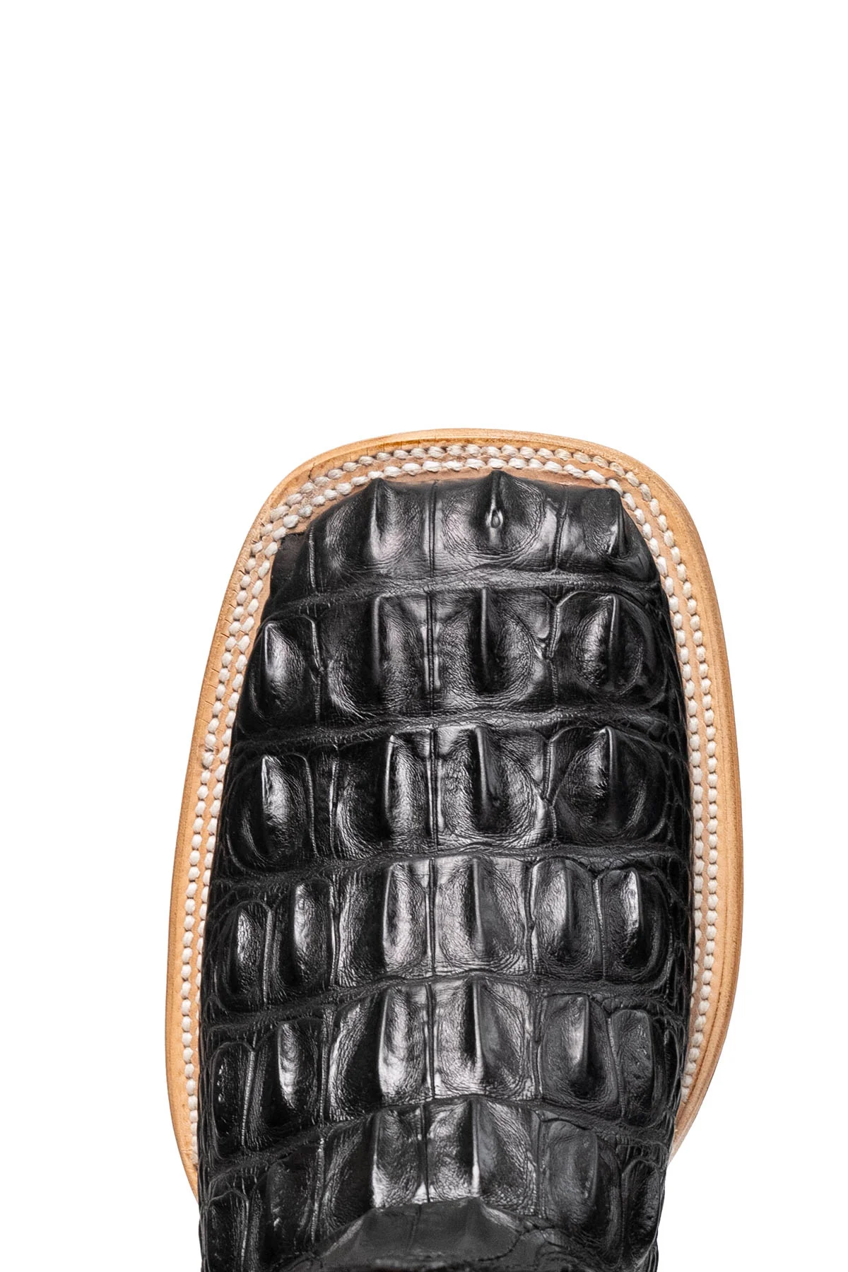 Michael Alligator Hornback Exotic Square Toe Cowboy Boot - Image 6