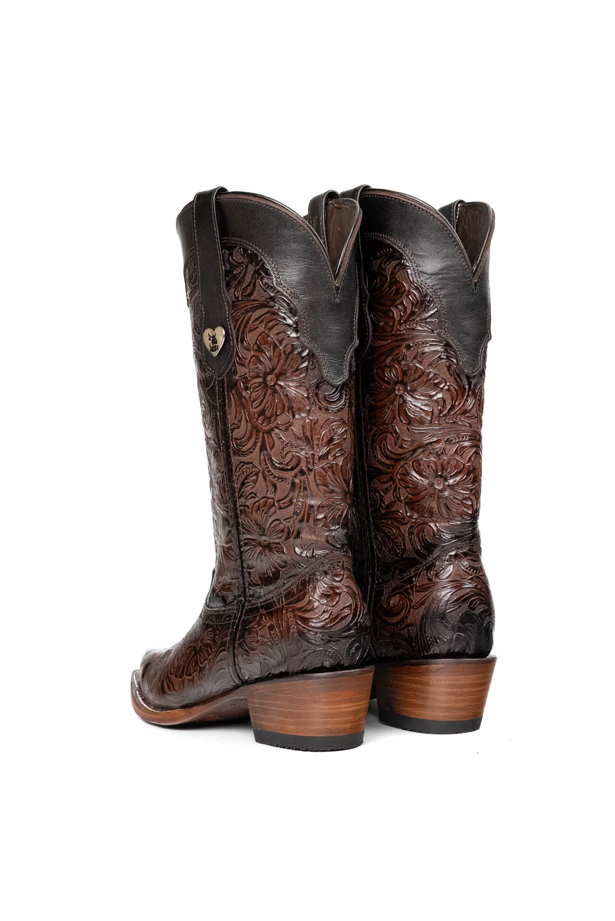 Mila Tooled Snip Toe Cowgirl Boot - Image 3
