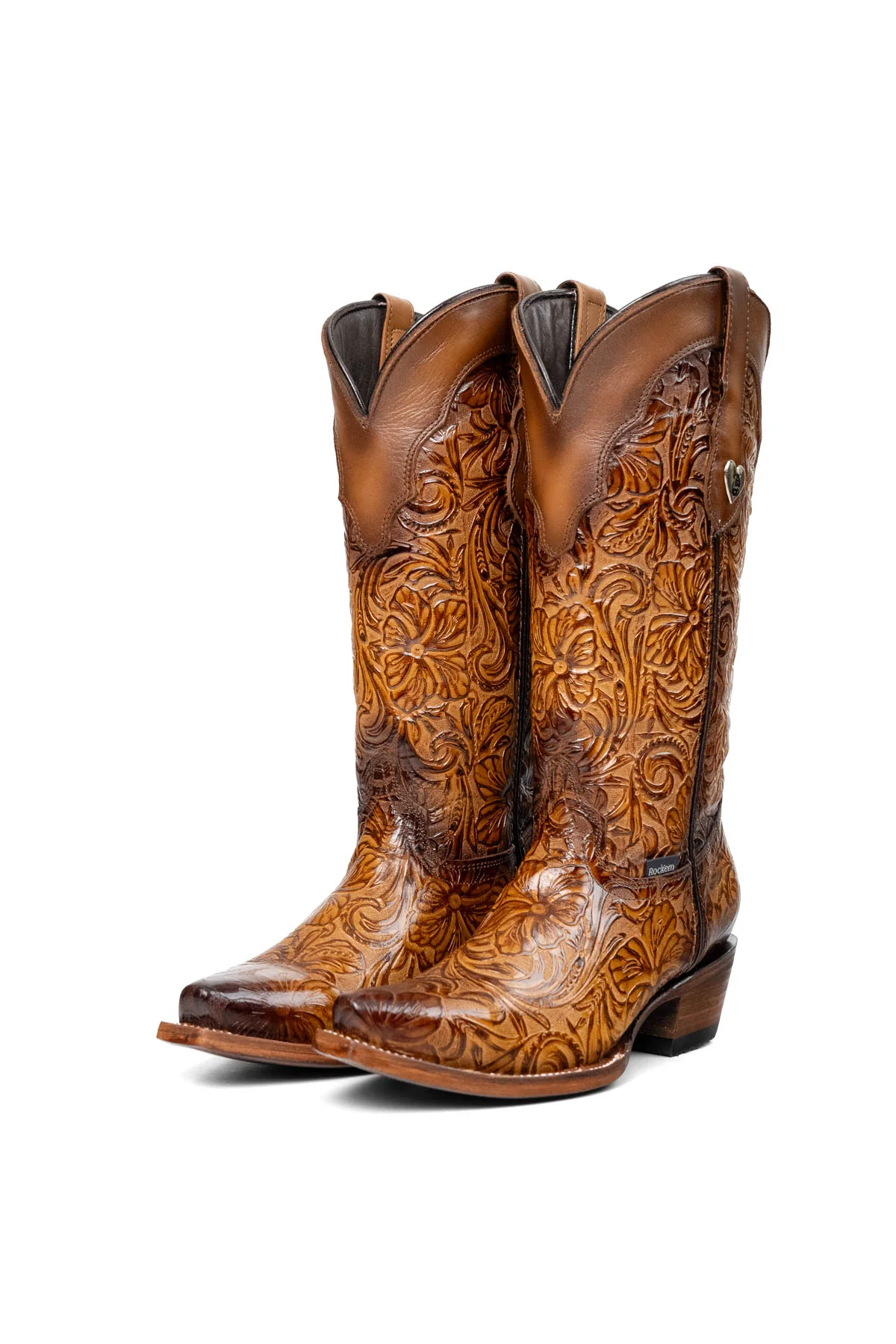 Mila Tooled Snip Toe Cowgirl Boot - Image 7