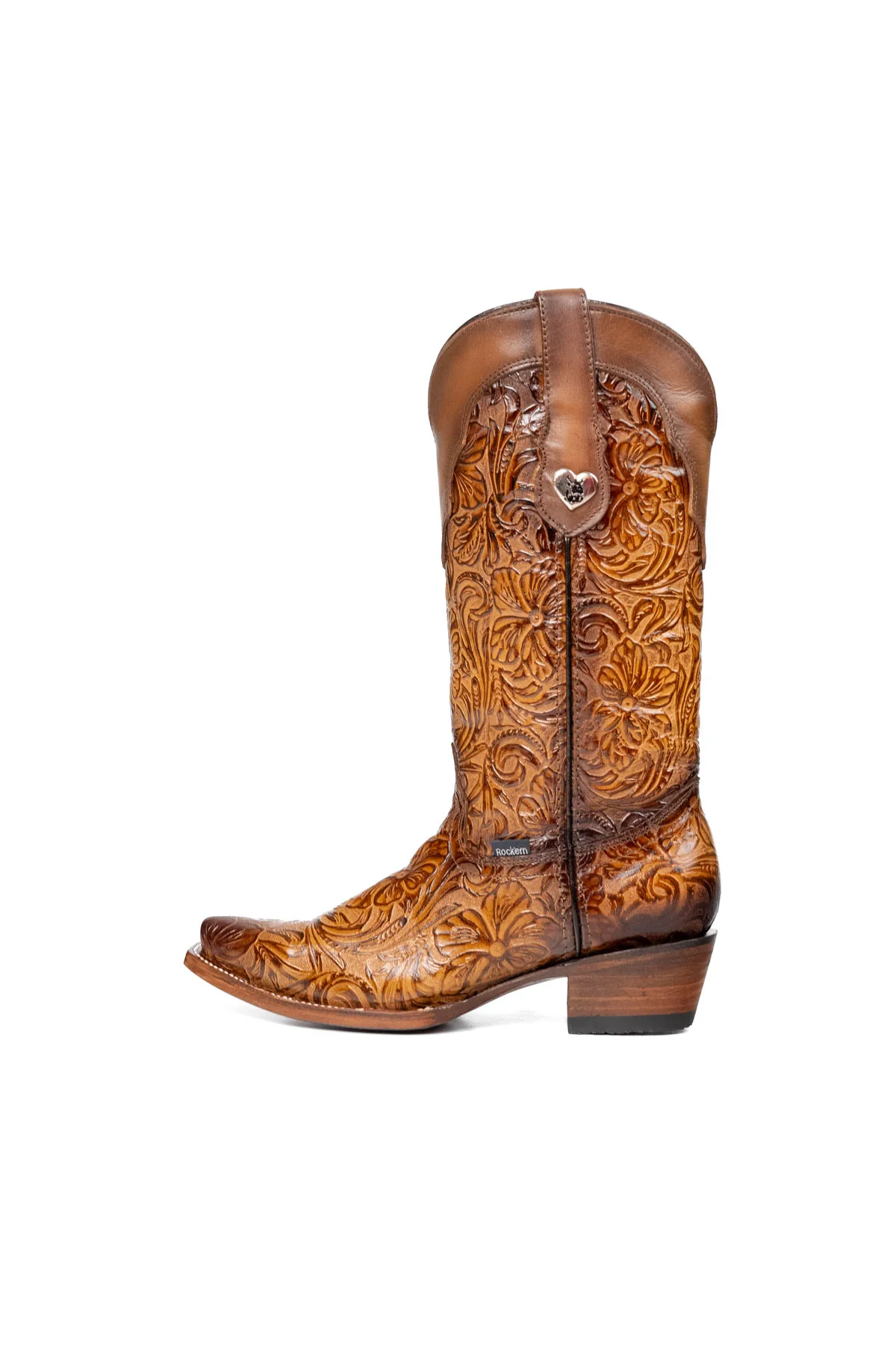 Mila Tooled Snip Toe Cowgirl Boot - Image 8