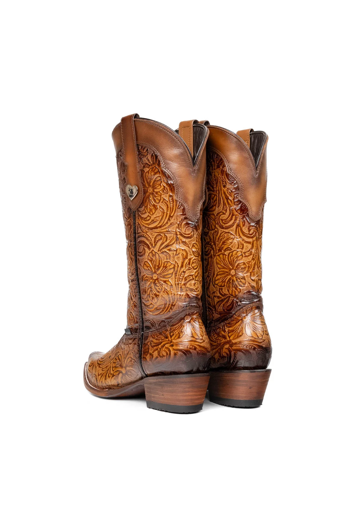 Mila Tooled Snip Toe Cowgirl Boot - Image 9