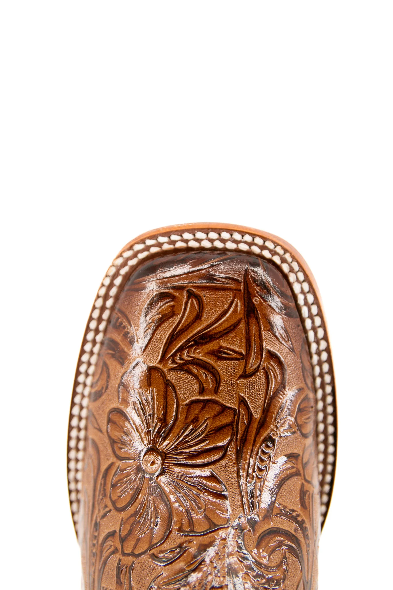 452 Mila Flor De Luz Square Toe Cowgirl Boot - Image 15