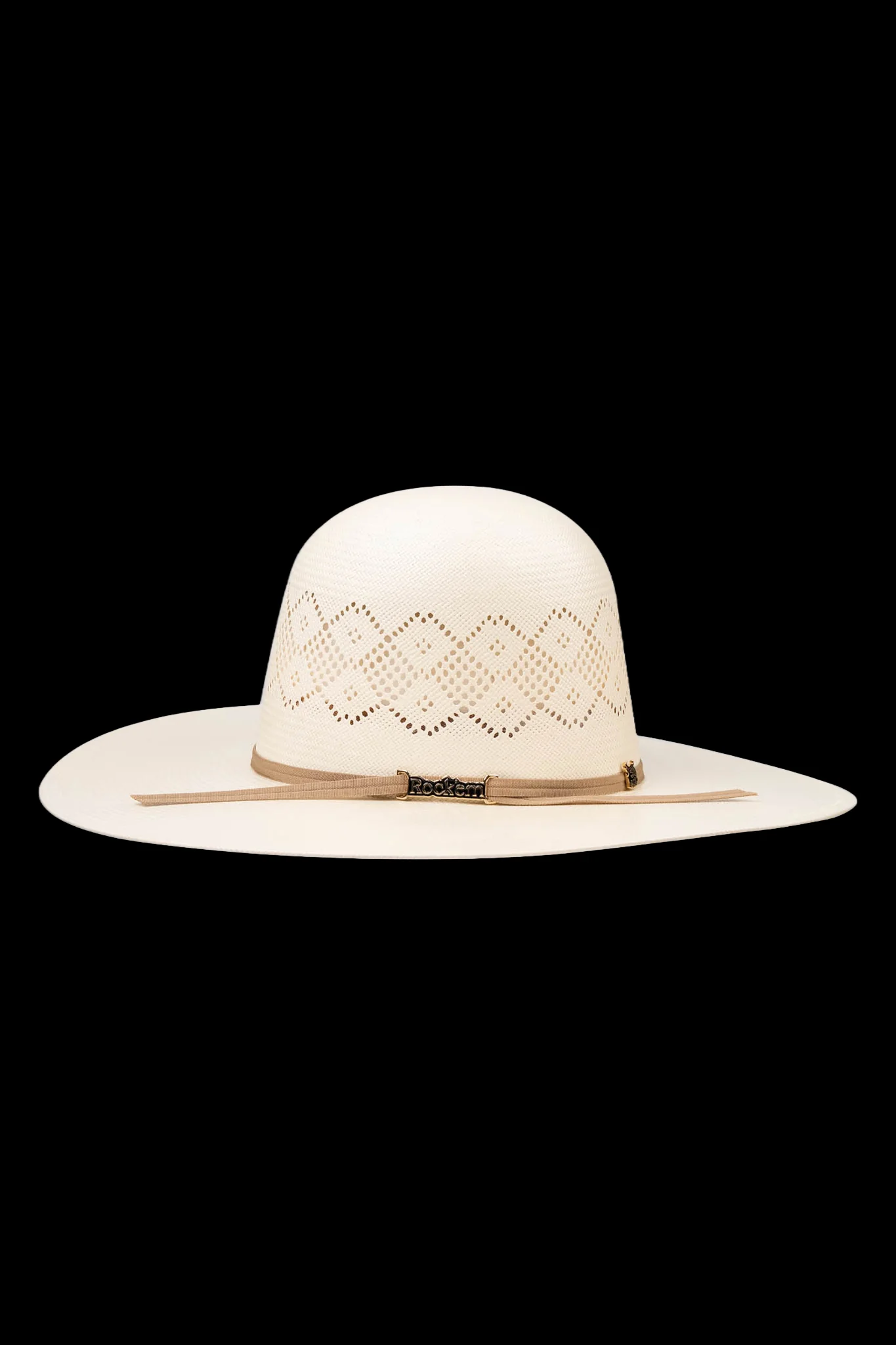 Curry 100X Open Crown Straw Hat - Image 2