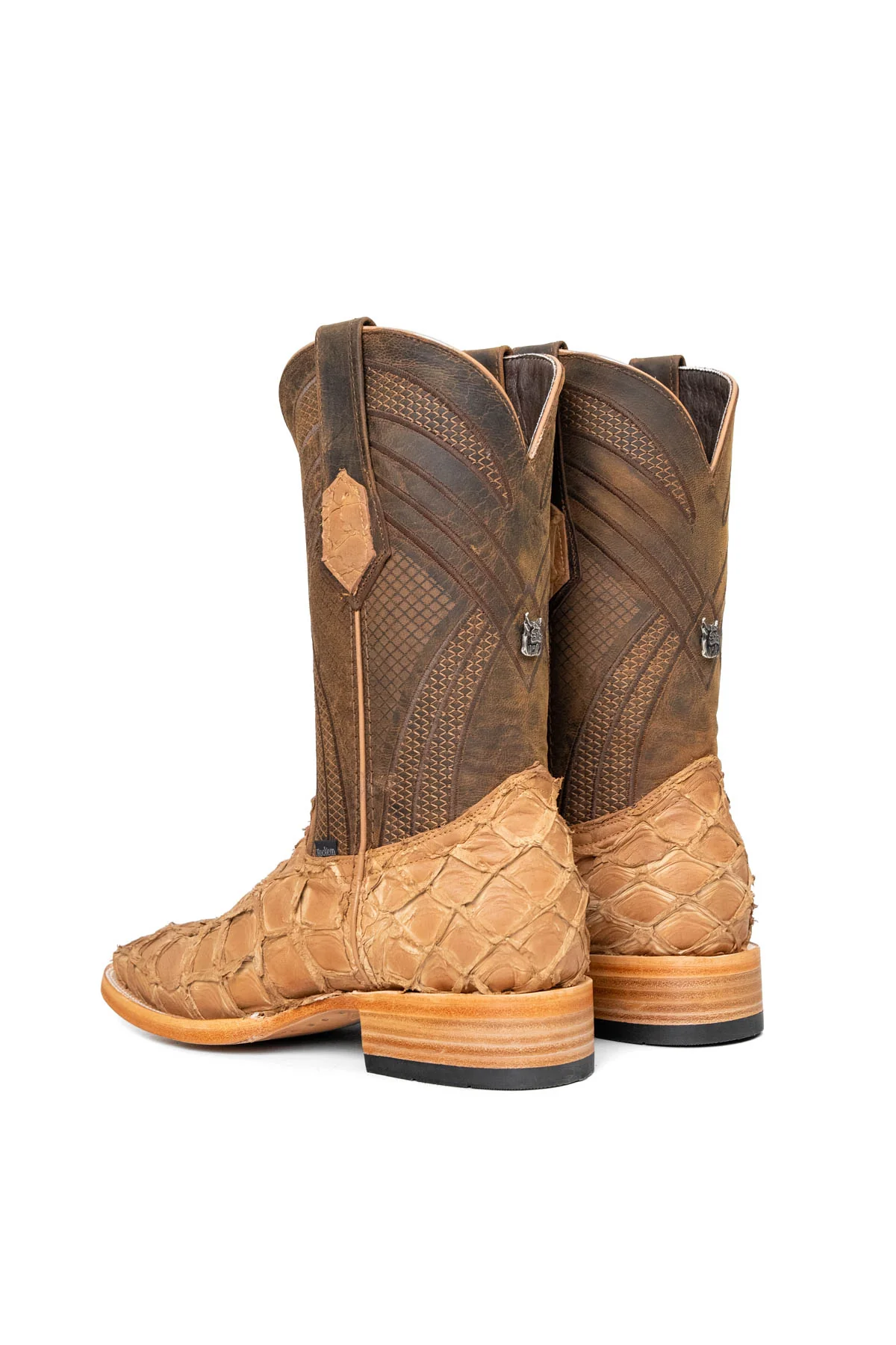 Monroe Pirarucu Square Toe Cowboy Boot - Image 22