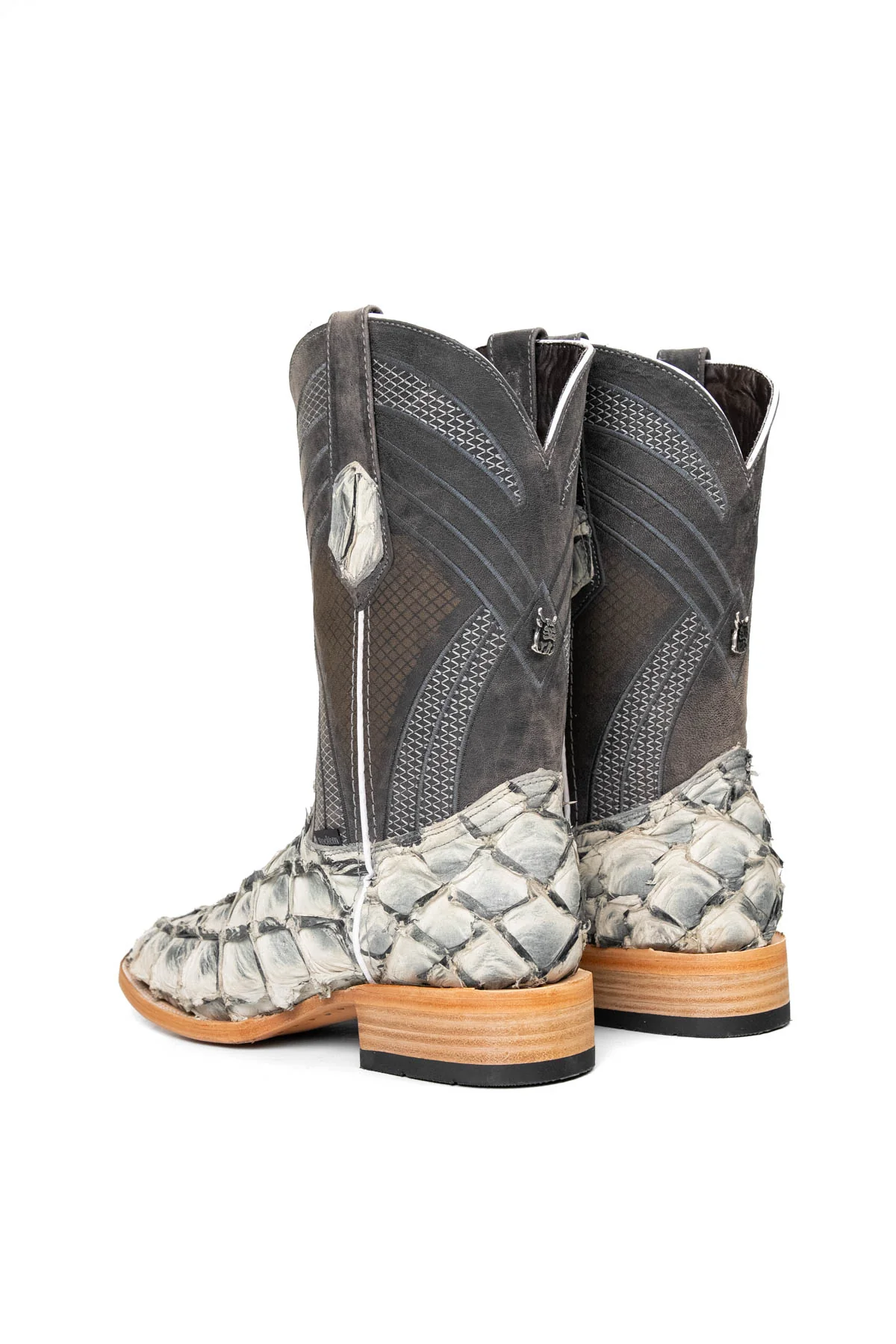 Monroe Pirarucu Square Toe Cowboy Boot - Image 27