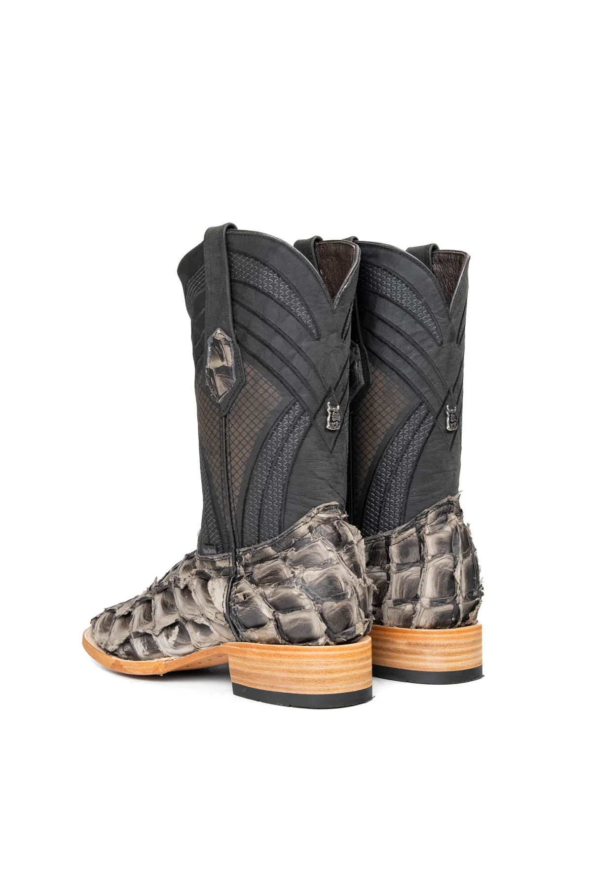 Monroe Pirarucu Square Toe Cowboy Boot - Image 3