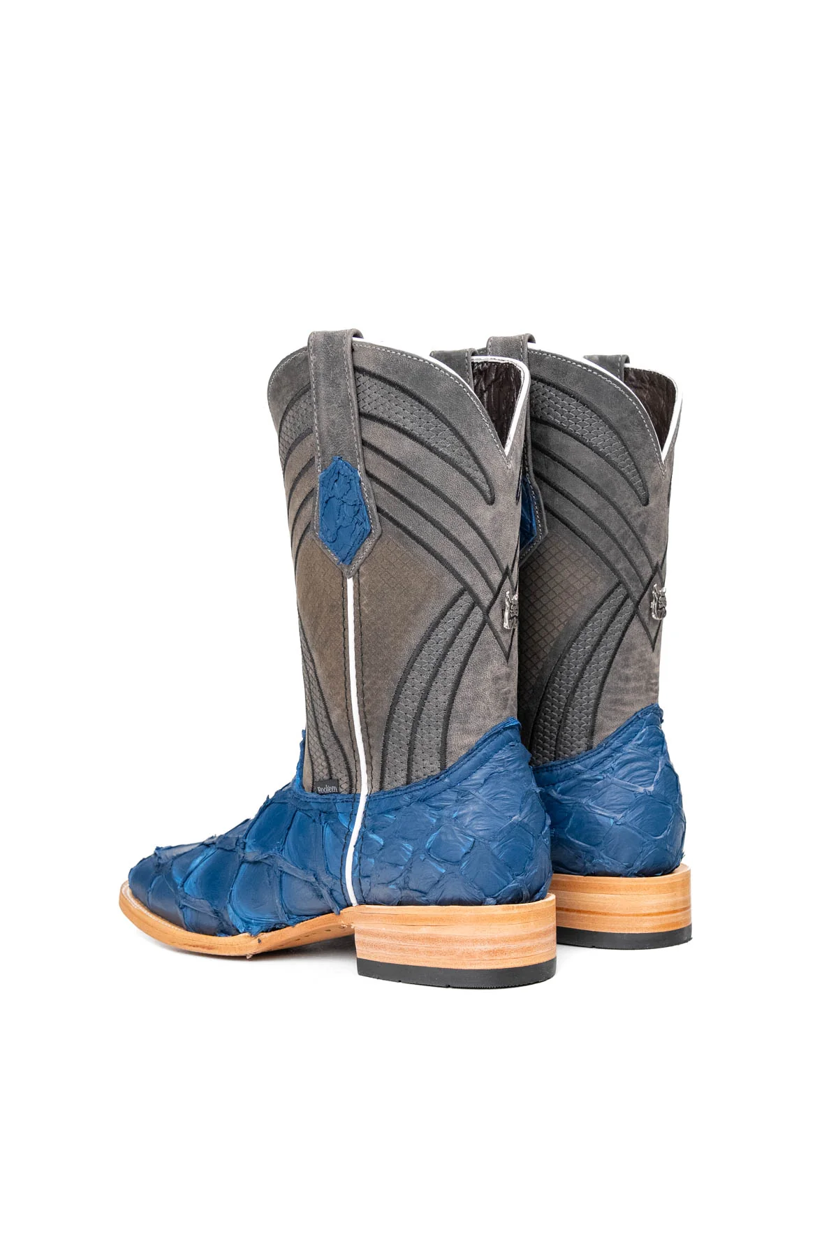 Monroe Pirarucu Square Toe Cowboy Boot - Image 8