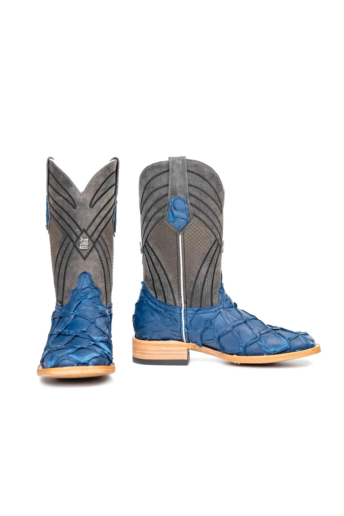Monroe Pirarucu Square Toe Cowboy Boot - Image 9