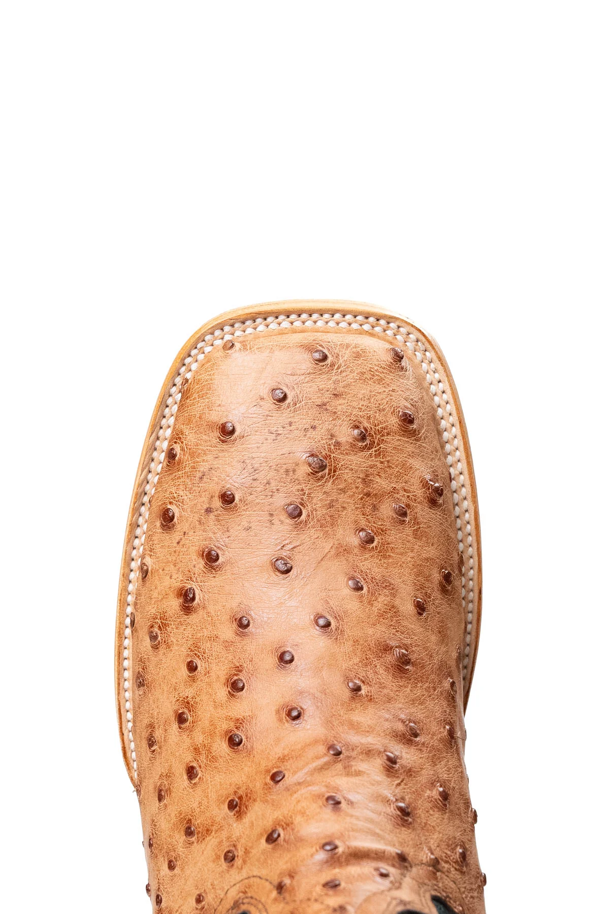 Monroe Ostrich Square Toe Cowboy Boot - Image 36