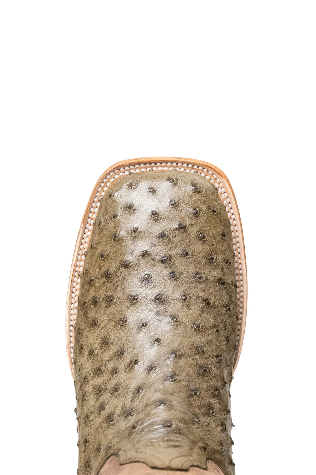 Monroe Ostrich Square Toe Cowboy Boot - Image 6