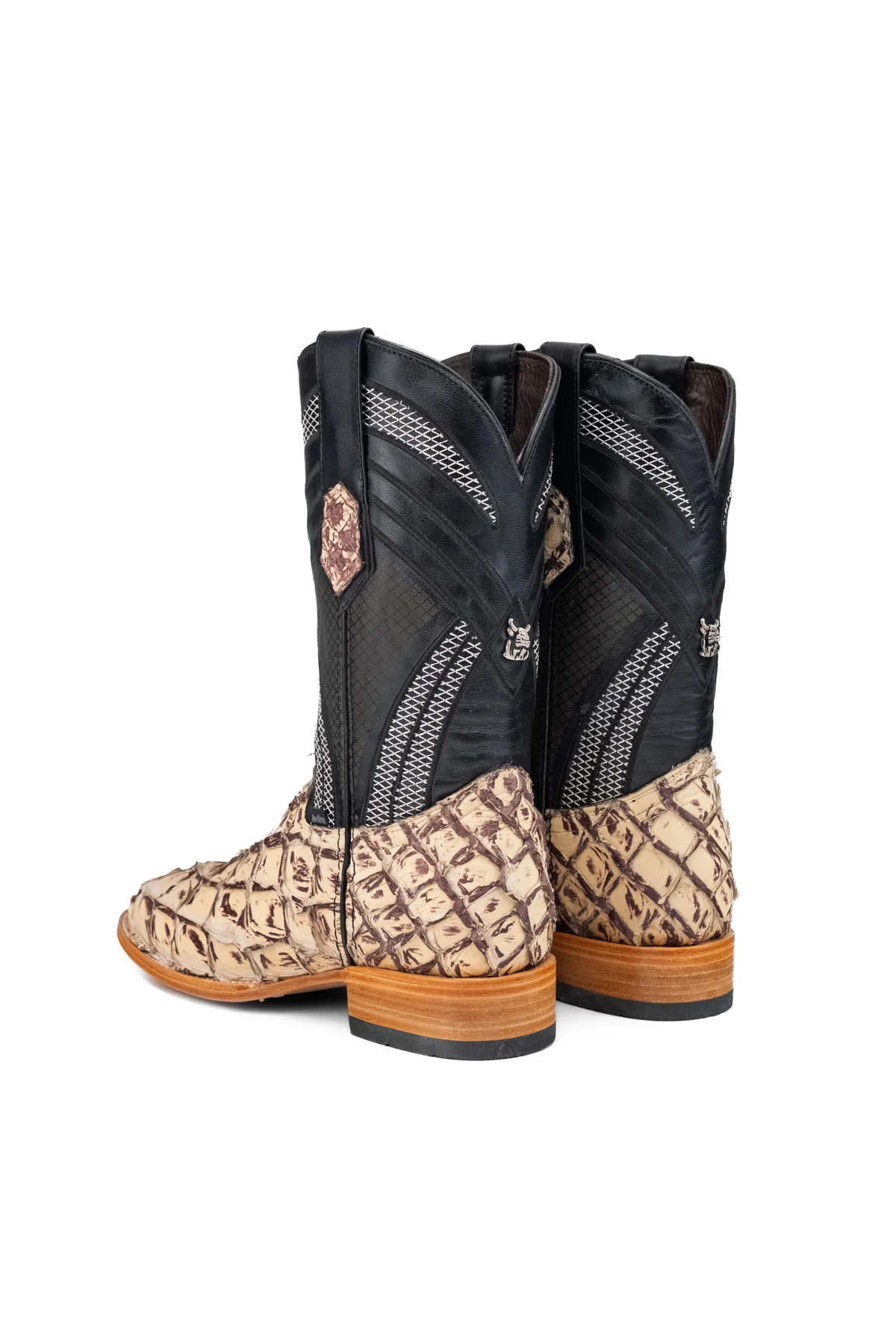 Monroe Pirarucu Square Toe Cowboy Boot - Image 32