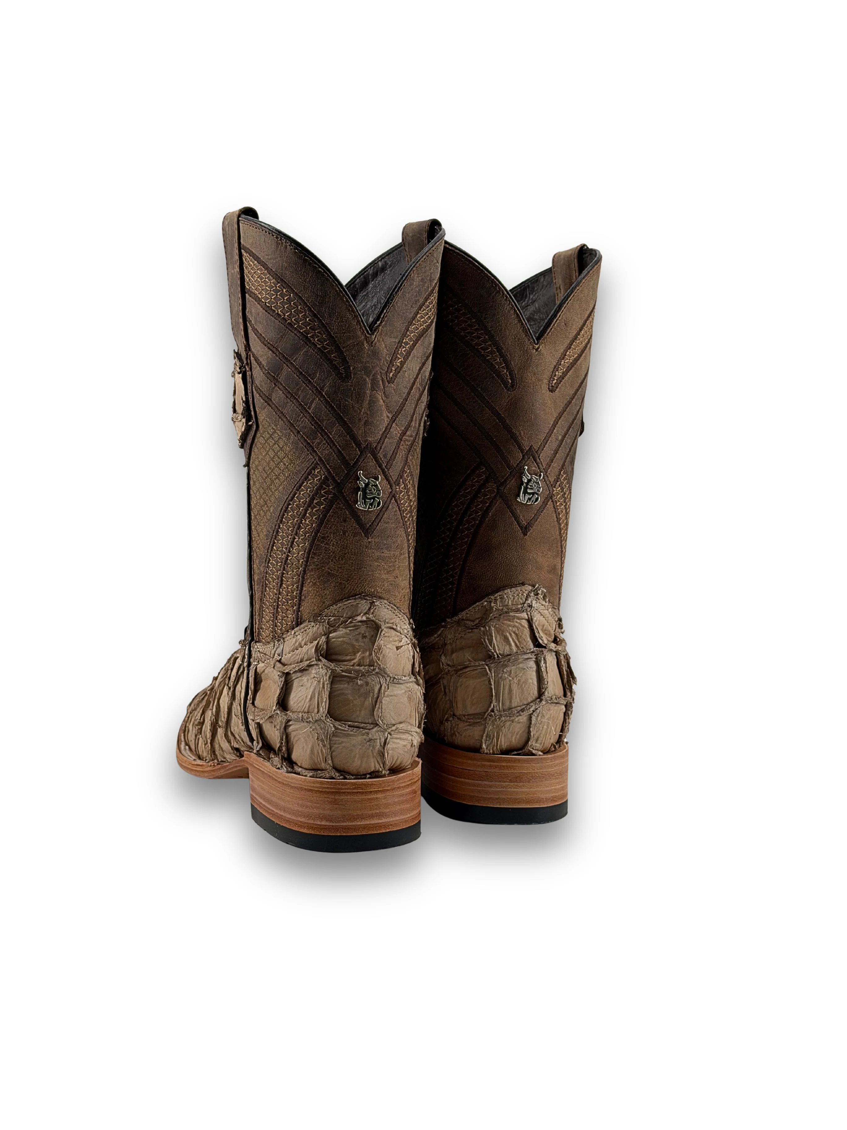 Monroe Pirarucu Square Toe Cowboy Boot - Image 29