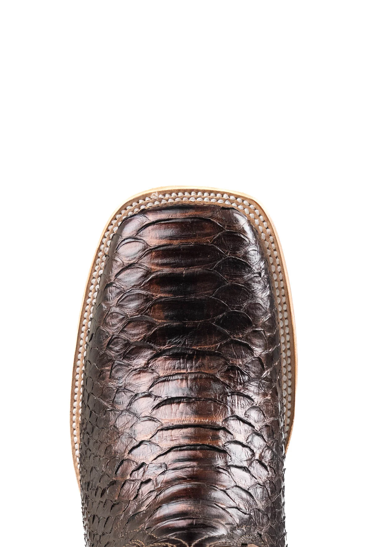 Monroe Python Exotic Square Toe Cowboy Boot - Image 12